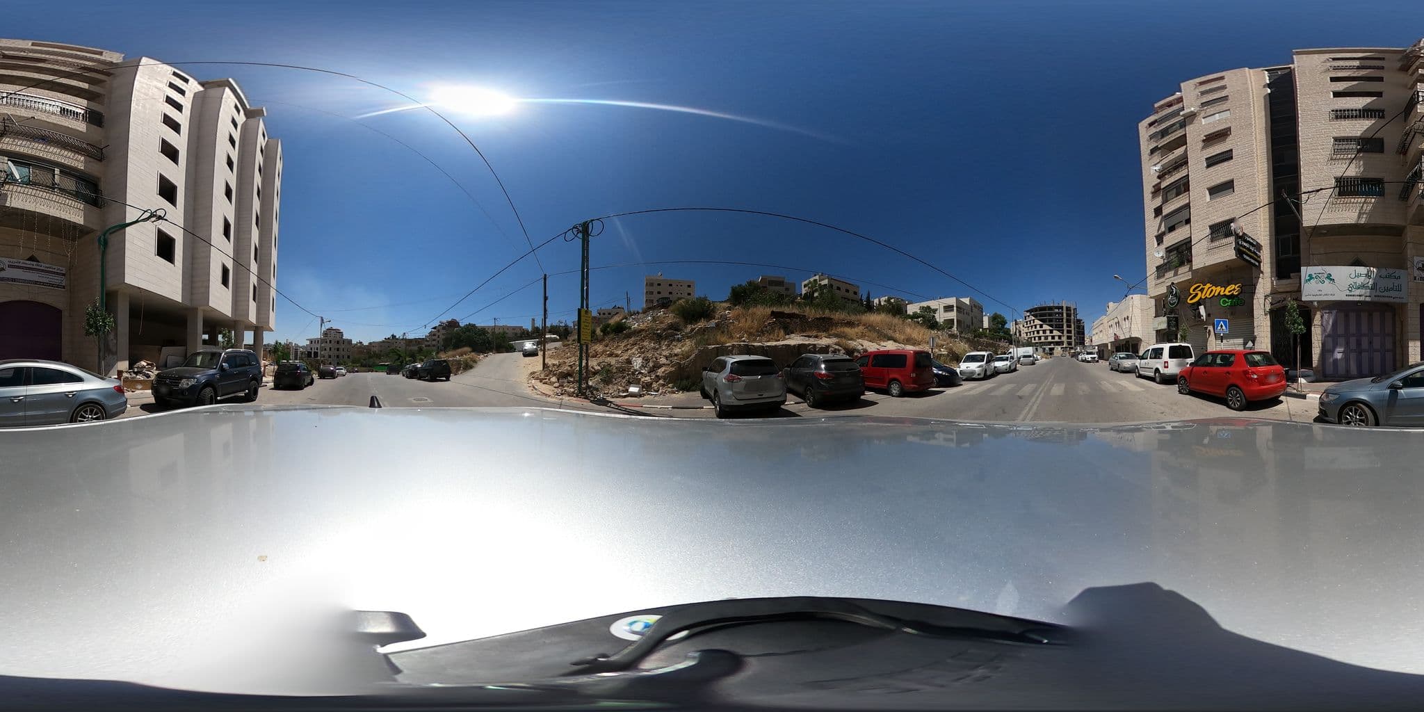 Street view near Hebron Hotel, Hebron — © 360ms (CC BY-SA · Mapillary)