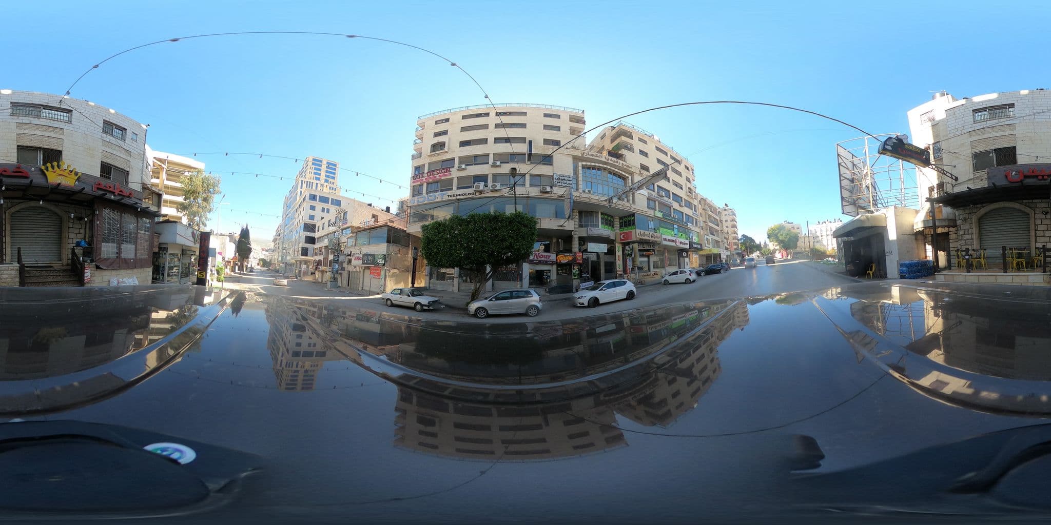 Street view near Asia Hotel, Nablus — © 360ms (CC BY-SA · Mapillary)