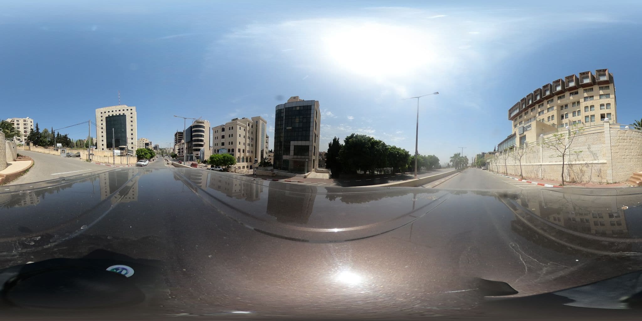 Street view near Grand Park Hotel, Ramallah — © 360ms (CC BY-SA · Mapillary)