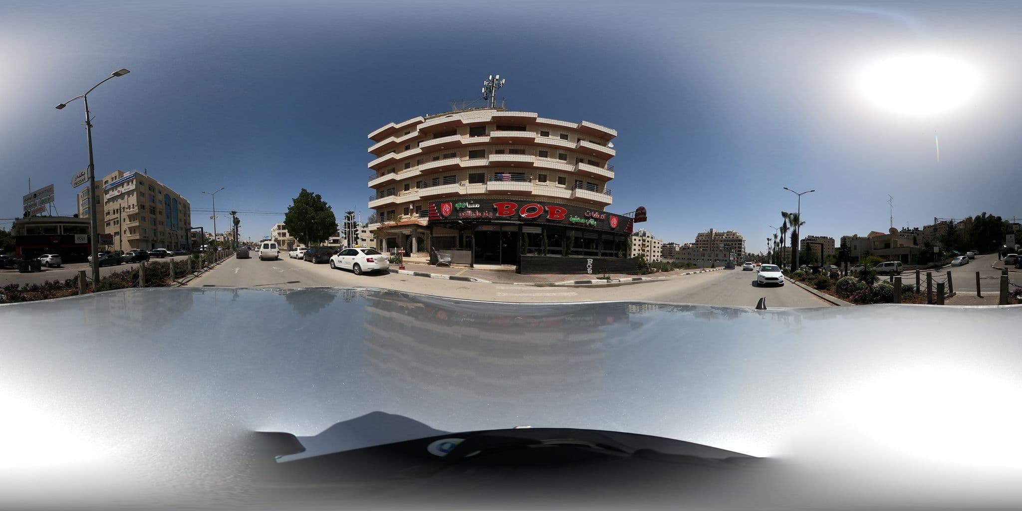 Street view near Al Bireh Tourist Hotel, Pesagot — © 360ms (CC BY-SA · Mapillary)
