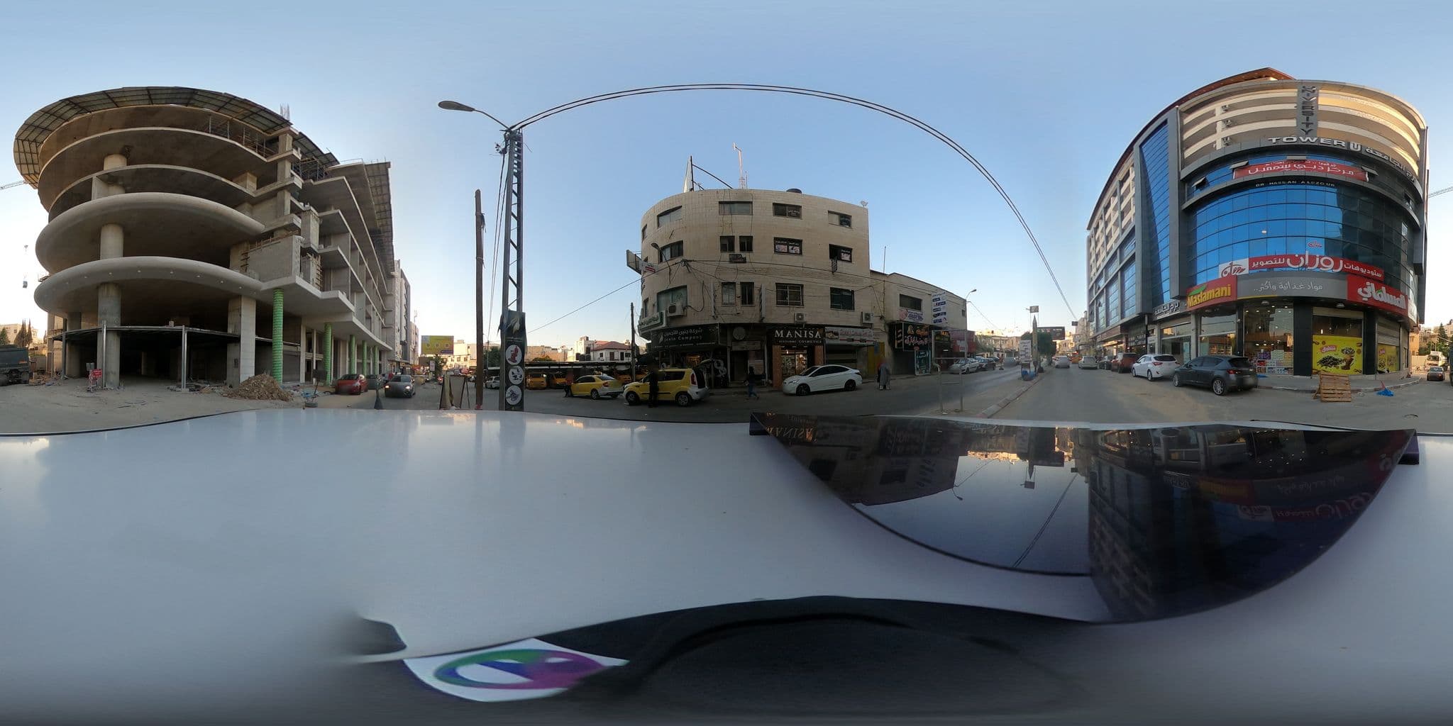 Street view near Cinema Jenin Guesthouse, Janīn — © 360ms (CC BY-SA · Mapillary)