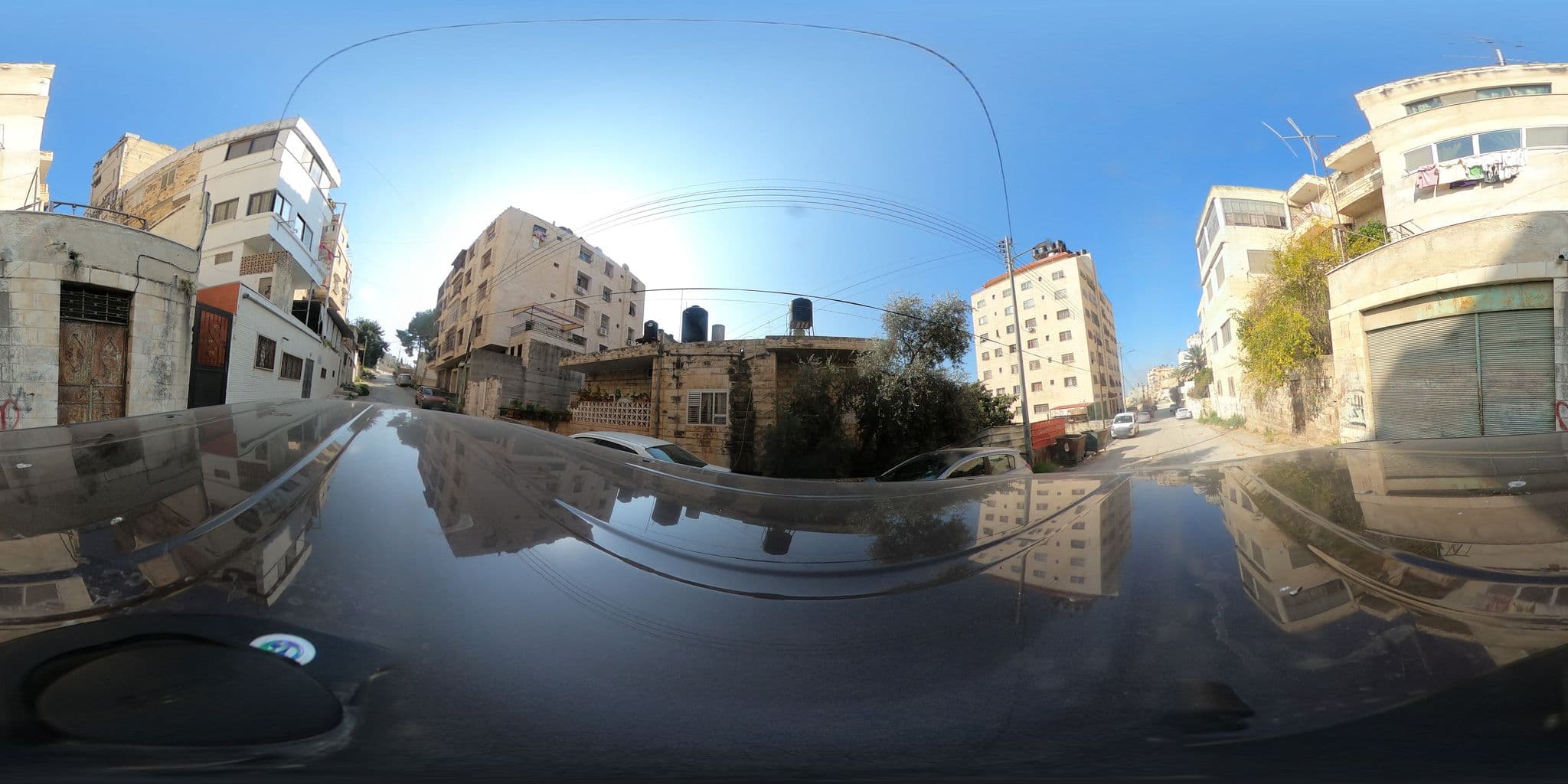 Street view near youth hostel, Nablus — © 360ms (CC BY-SA · Mapillary)