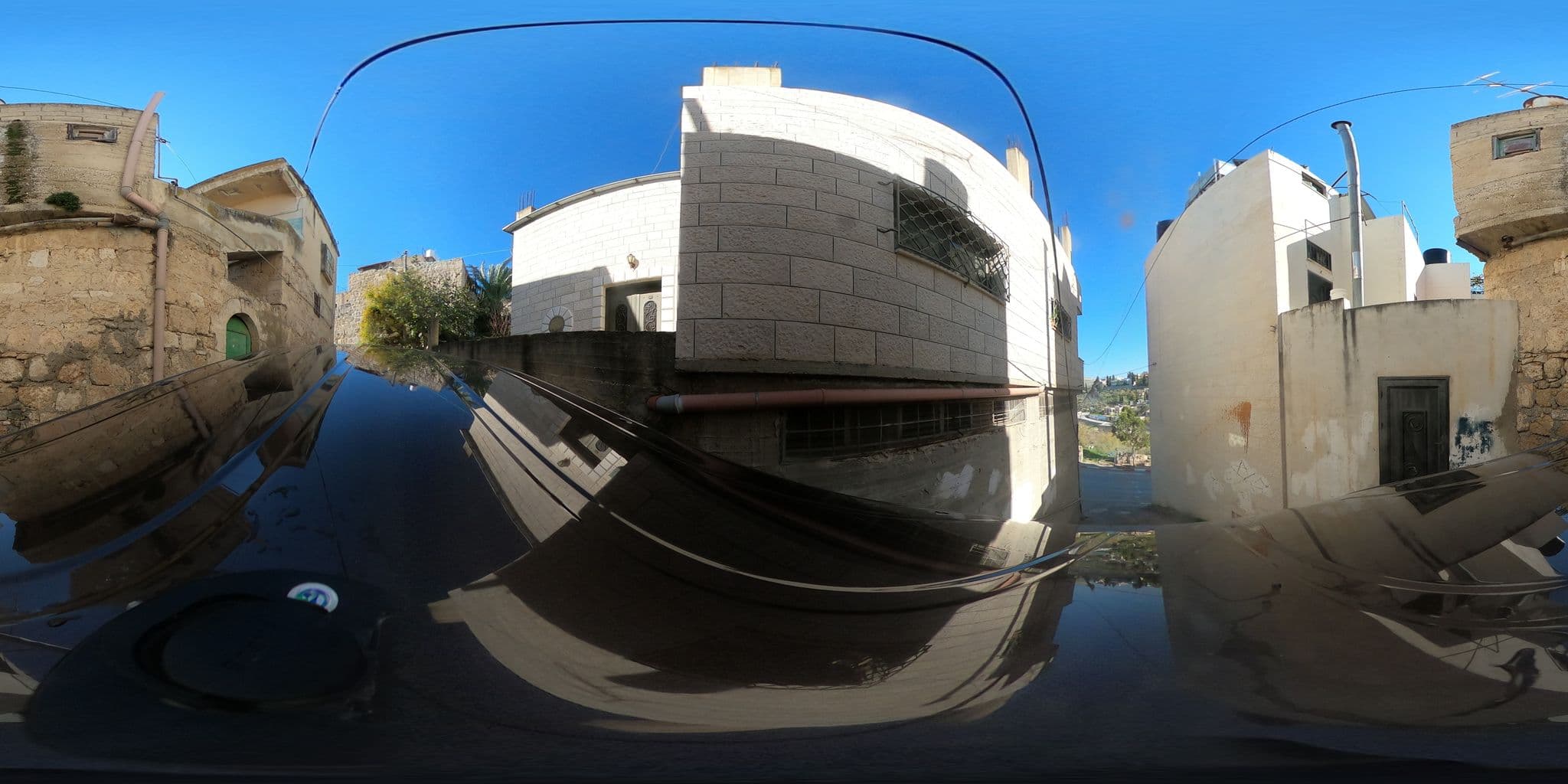 Street view near Mosaic Guest House, Sabasţīyah — © 360ms (CC BY-SA · Mapillary)