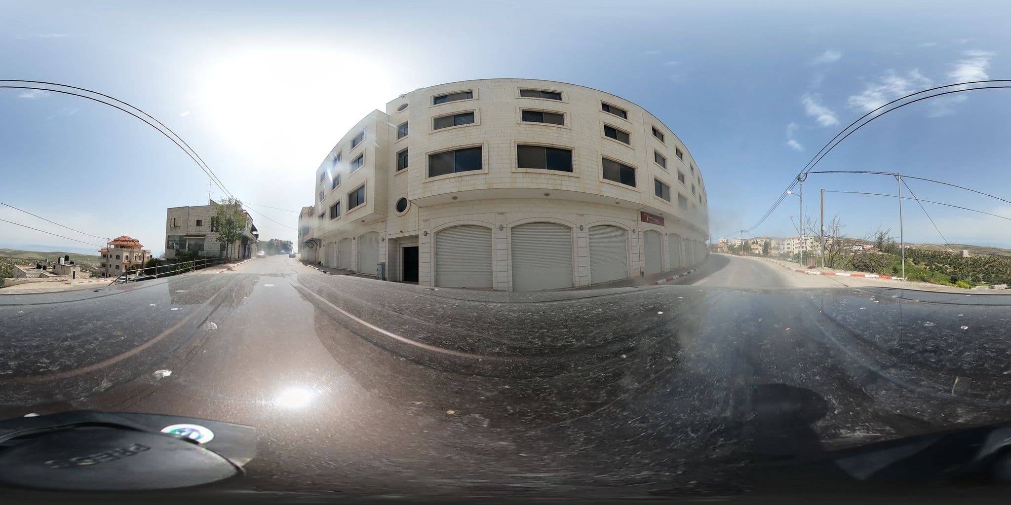Street view near Taybeh Golden Hotel, Dayr Jarīr — © 360ms (CC BY-SA · Mapillary)