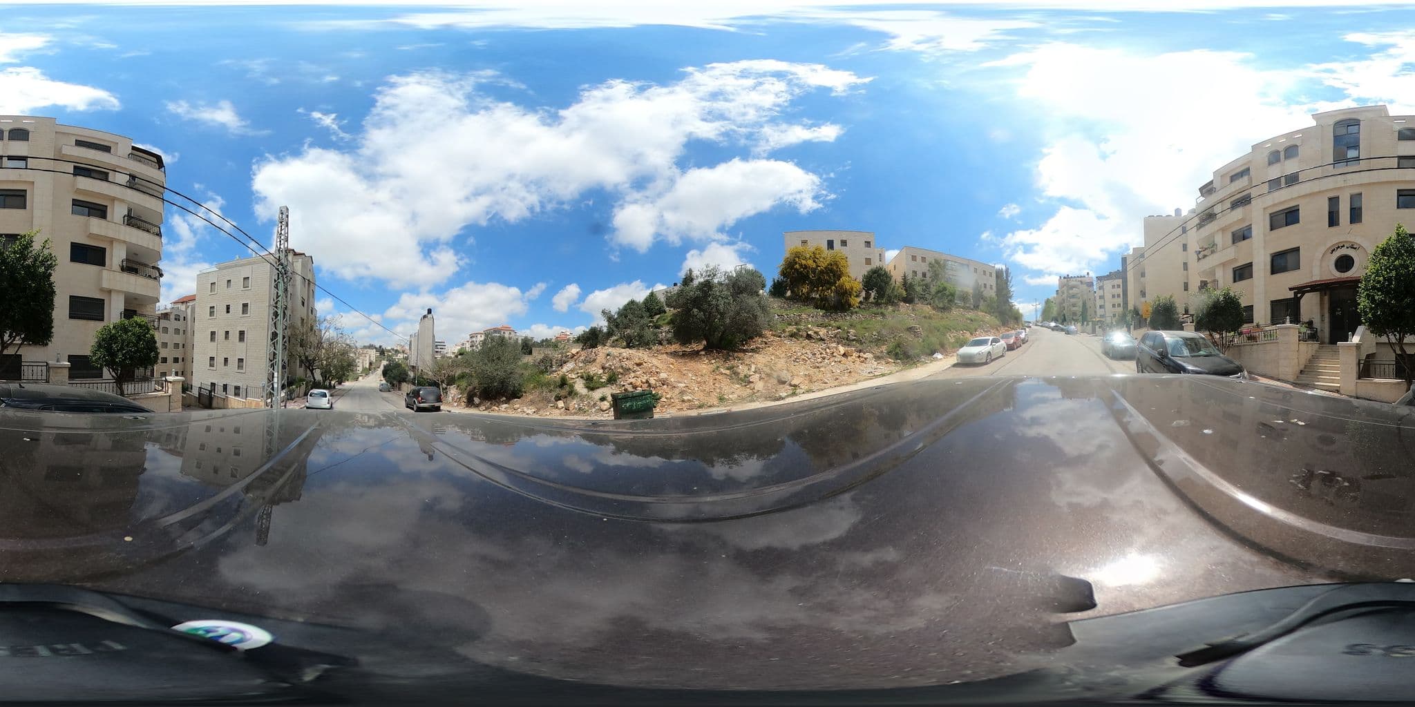 Street view near Saint Andrew's Guest House, Ramallah — © 360ms (CC BY-SA · Mapillary)