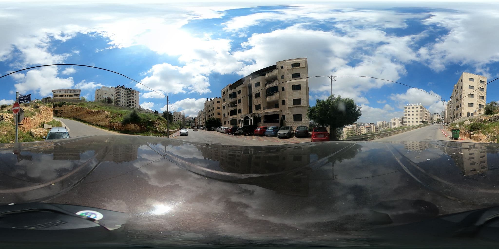 Street view near Beautiful Apartment, Ramallah — © 360ms (CC BY-SA · Mapillary)