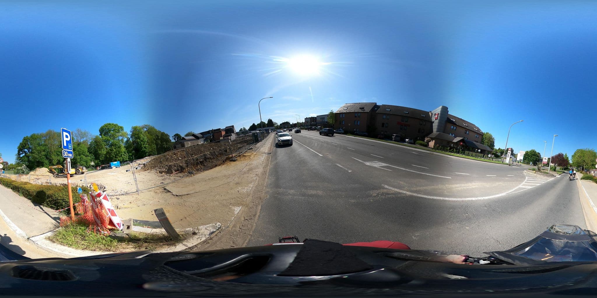 Street view near Ibis Waterloo Hotel, Waterloo — © emerzh (CC BY-SA · Mapillary)