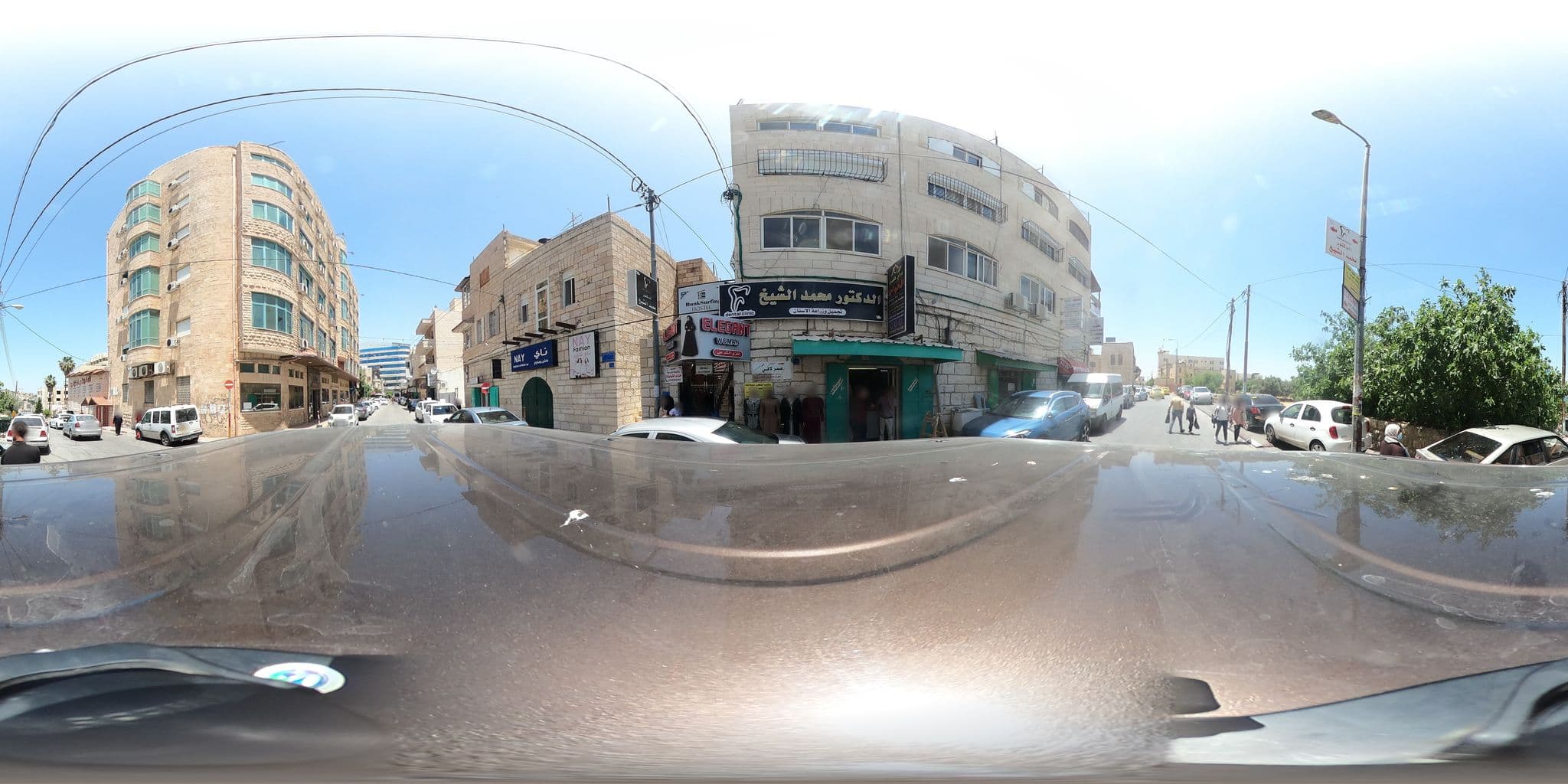 Street view near Bunksurfing Hostel, Bethlehem — © 360ms (CC BY-SA · Mapillary)