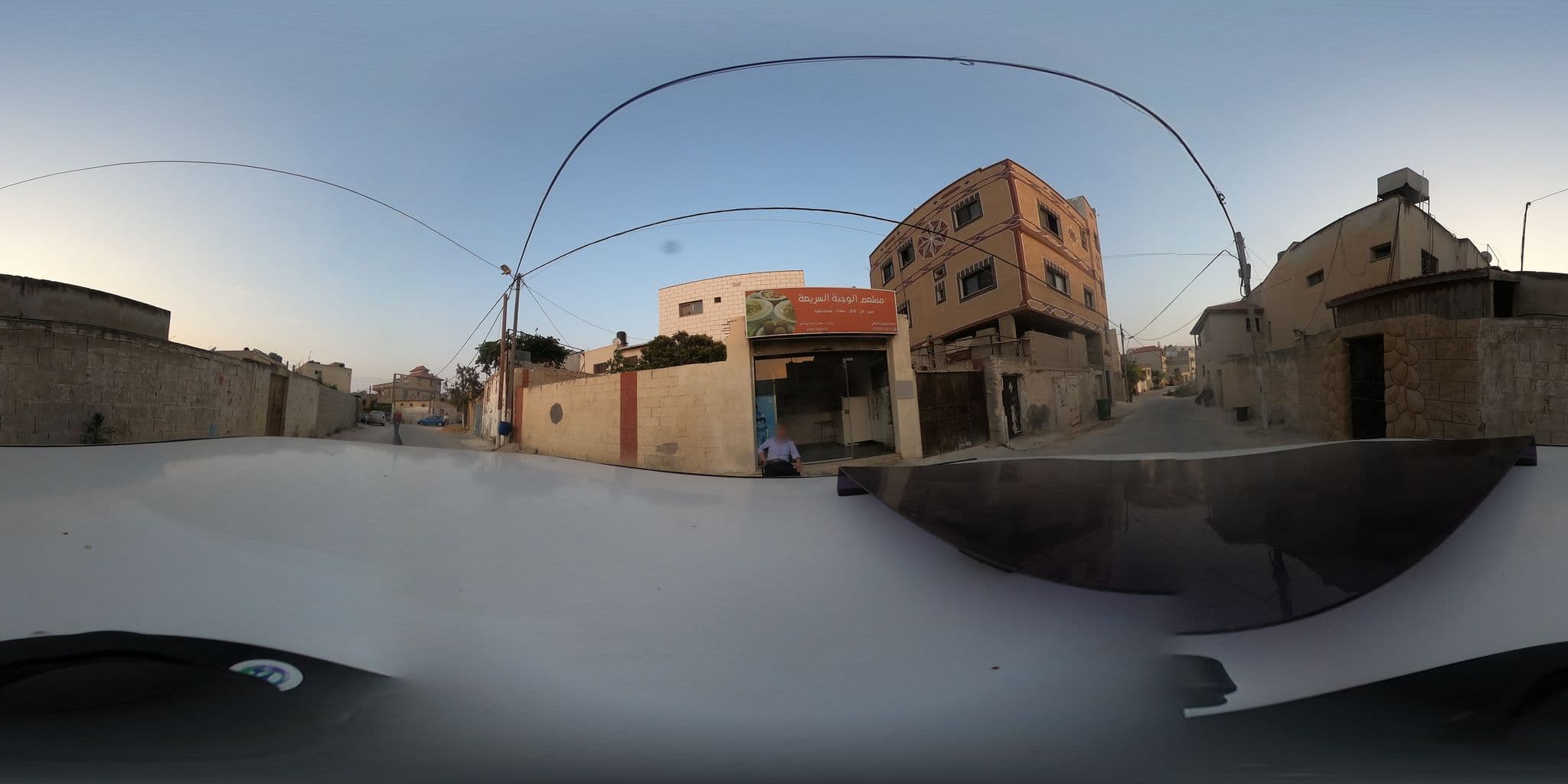Street view near Baker Jaber, Qūşīn — © 360ms (CC BY-SA · Mapillary)