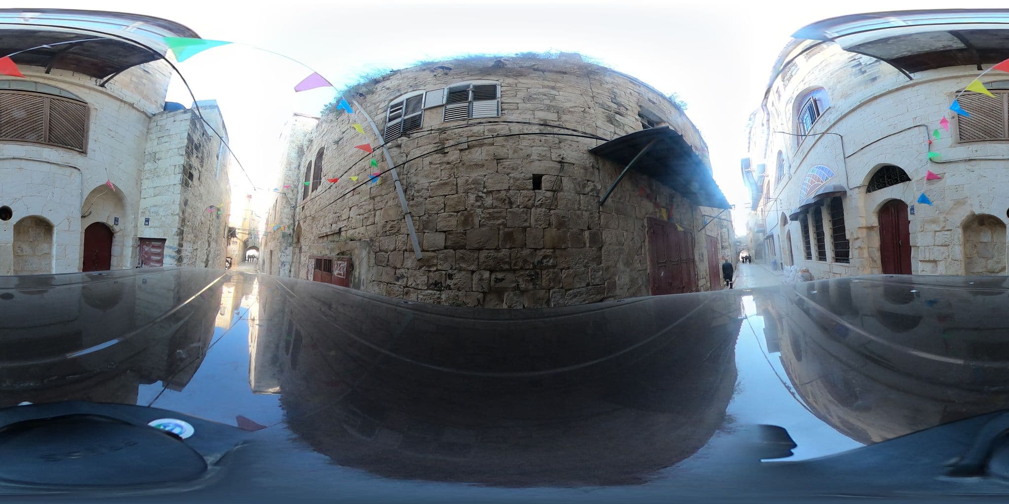 Street view near Turquoise Hostel, Nablus — © 360ms (CC BY-SA · Mapillary)
