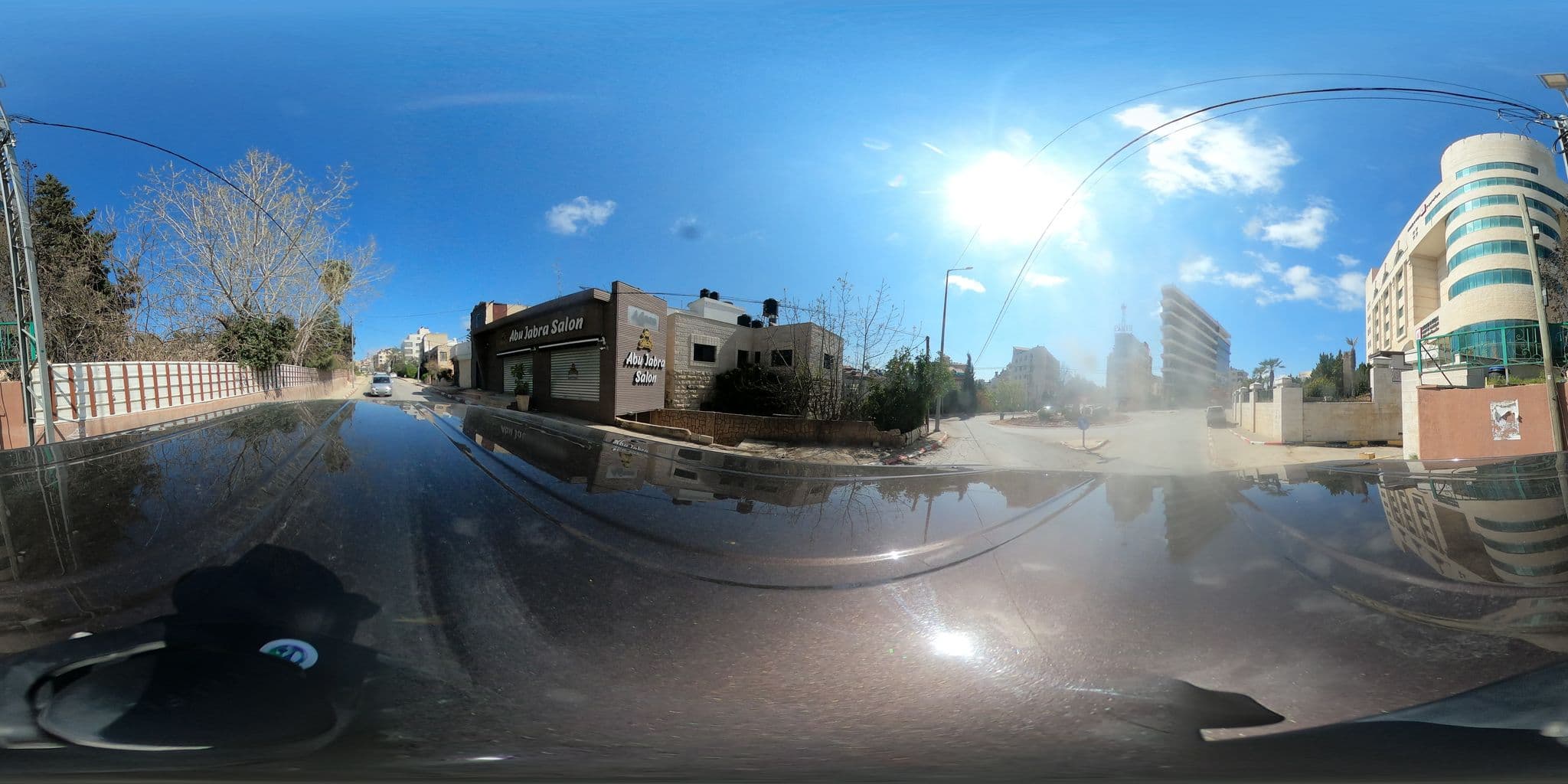 Street view near Mellennium Hotel, Ramallah — © 360ms (CC BY-SA · Mapillary)