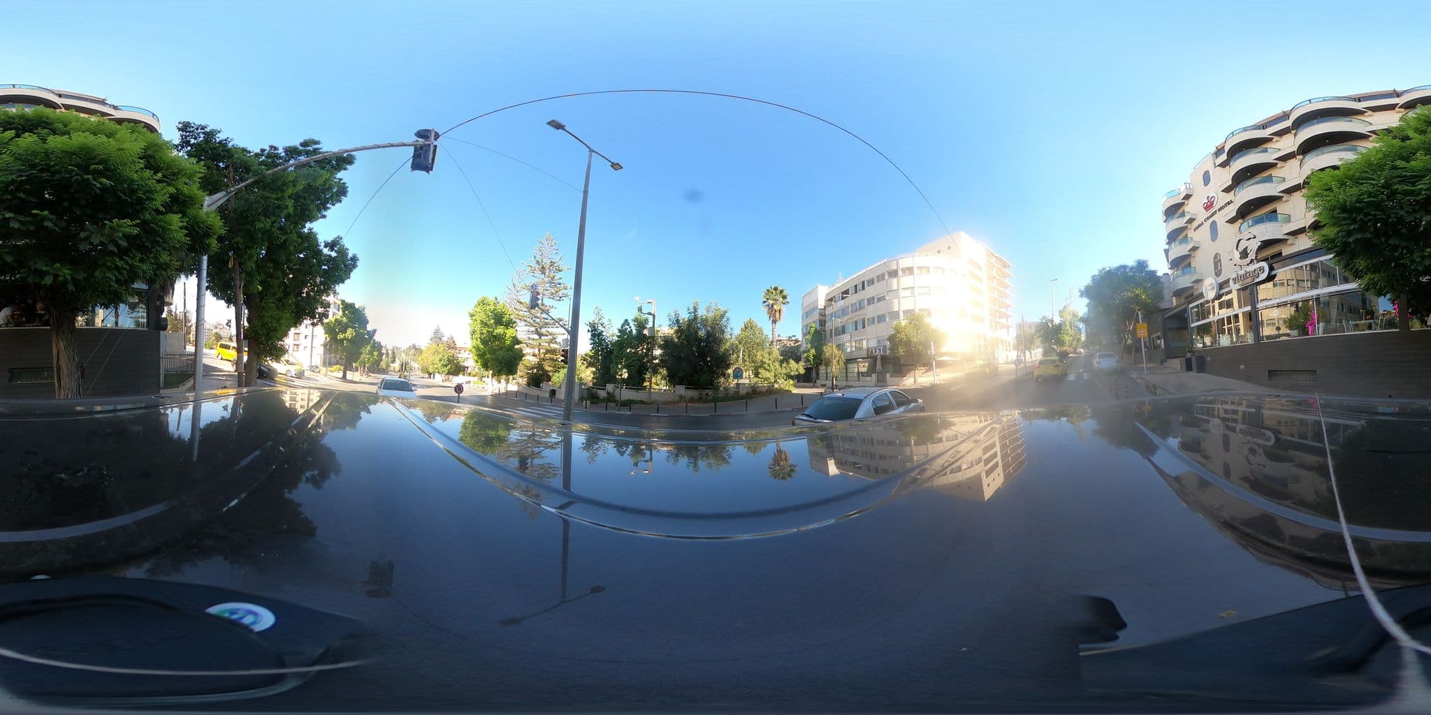 Street view near Royal Court Hotel, Ramallah — © 360ms (CC BY-SA · Mapillary)
