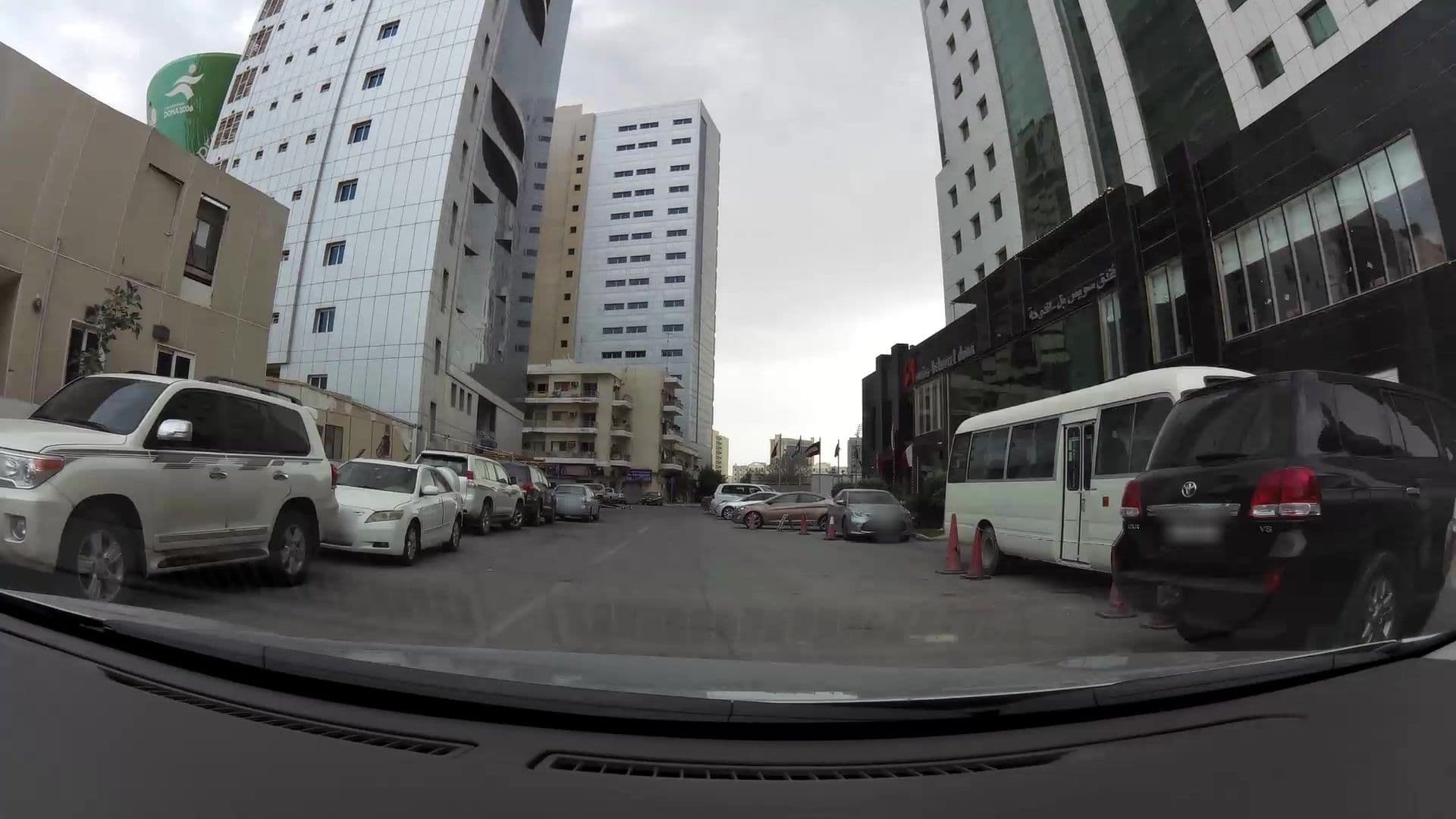 Street view near Ramada Doha Old Town, Al Hitmī — © kaartcam (CC BY-SA · Mapillary)