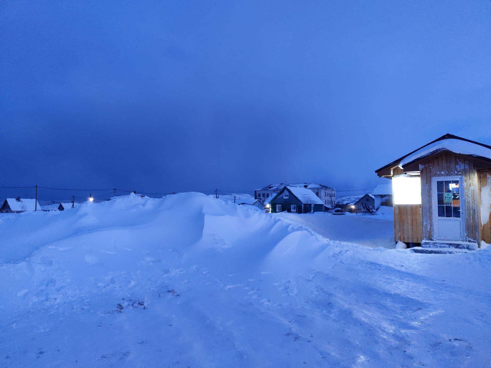 Street view near Arctic Brewery, Teribërka — © decayhonor (CC BY-SA · Mapillary)