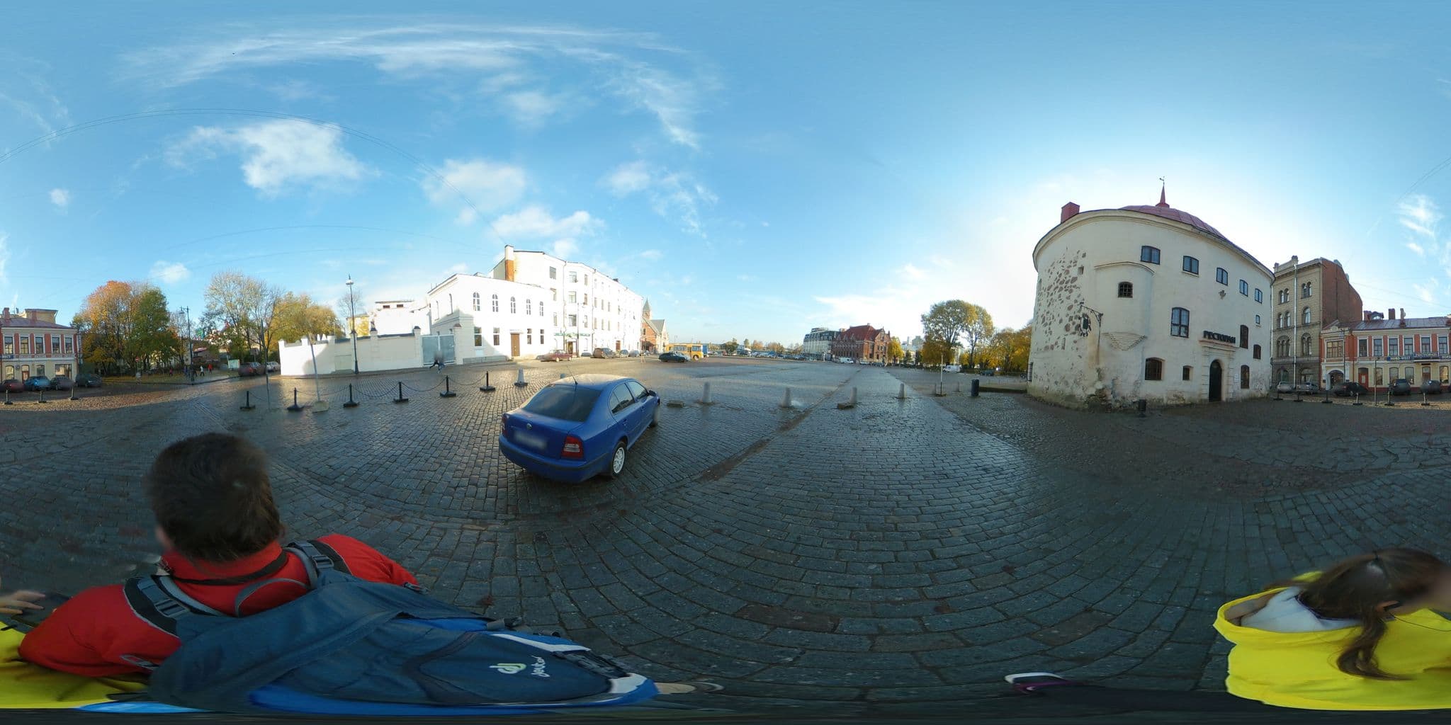 Street view near Linna Hostel, Vyborg — © vlivyur (CC BY-SA · Mapillary)