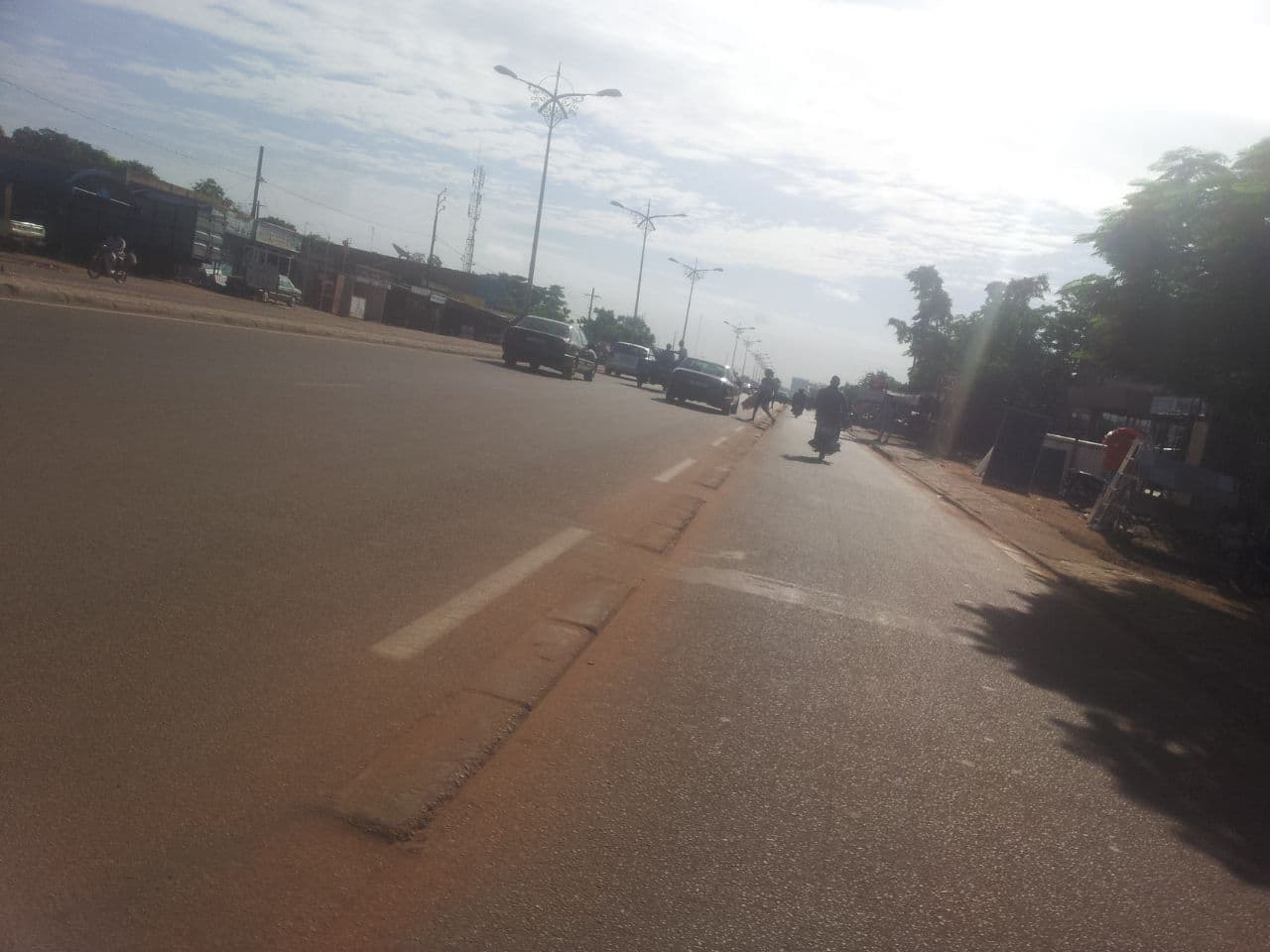 Street view near Ex Hôtel Rayi´s, Ouagadougou