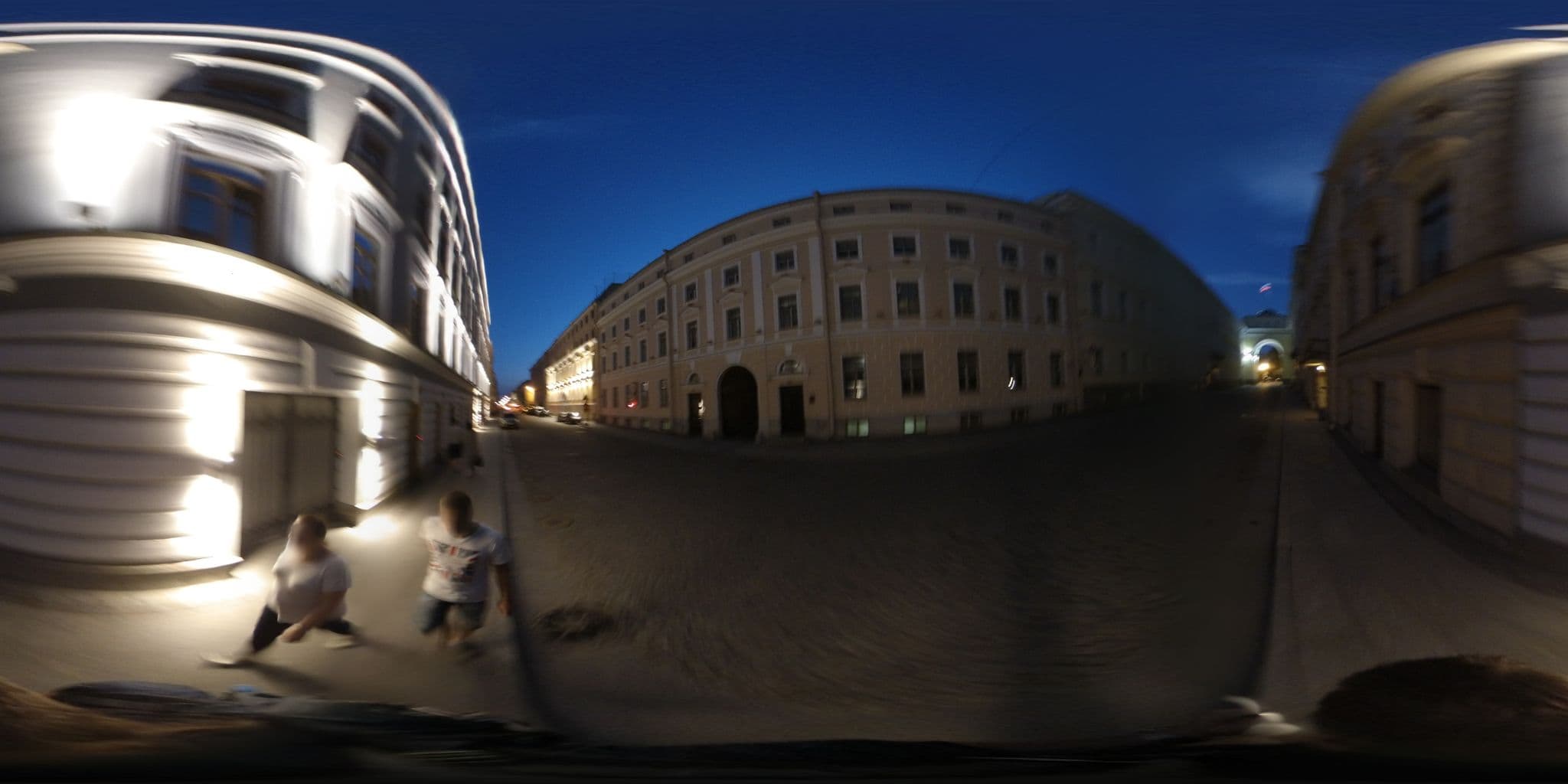 Street view near Deluxe hotel, Saint Petersburg — © vlivyur (CC BY-SA · Mapillary)