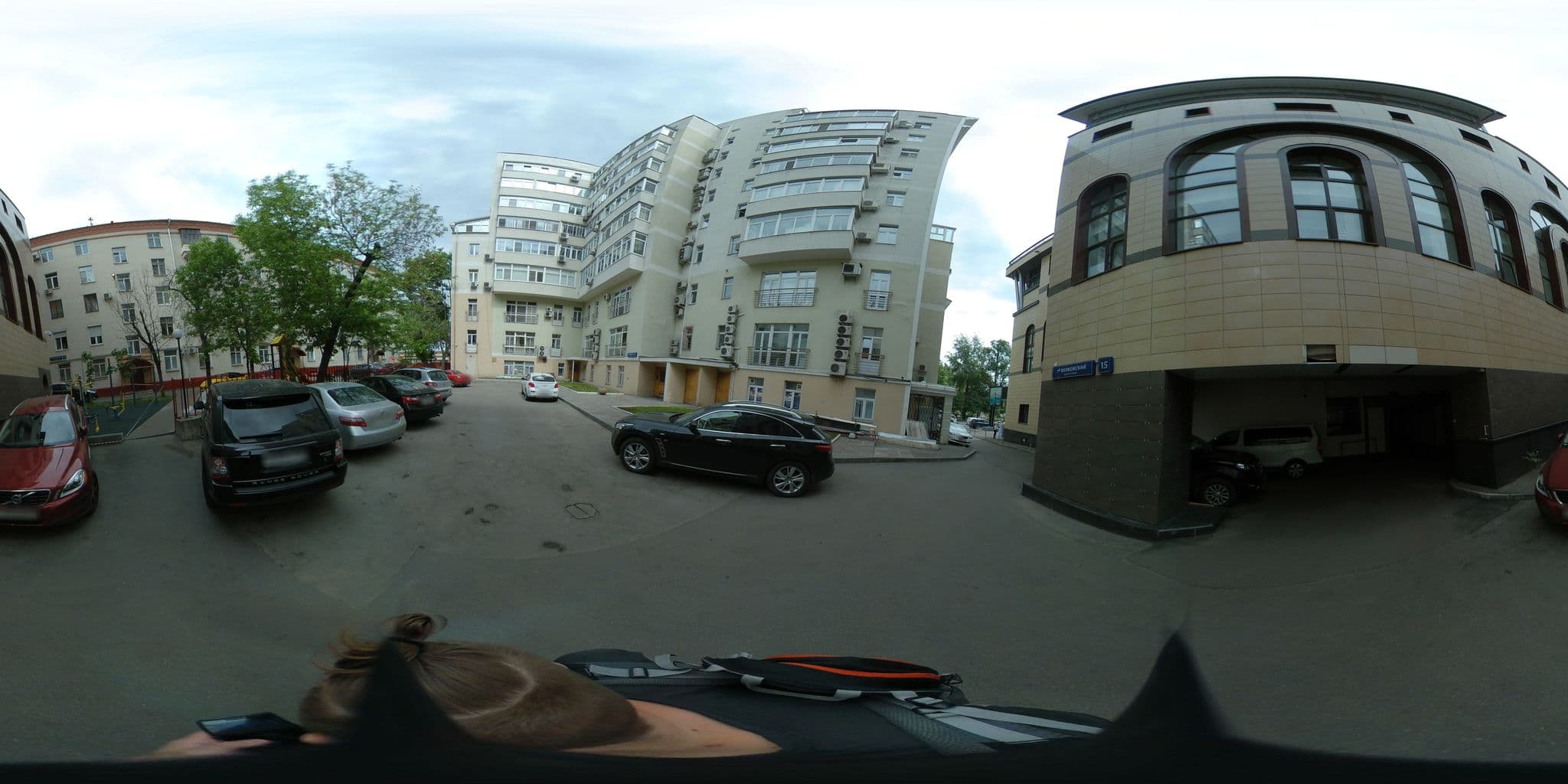 Street view near Gipnoz, Moscow