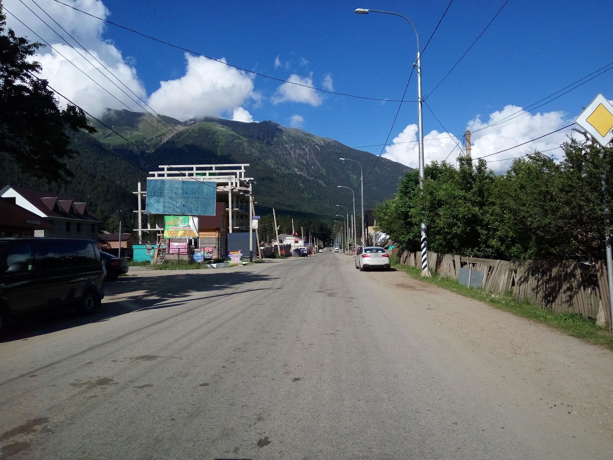 Street view near Abc, Nizhniy Arkhyz