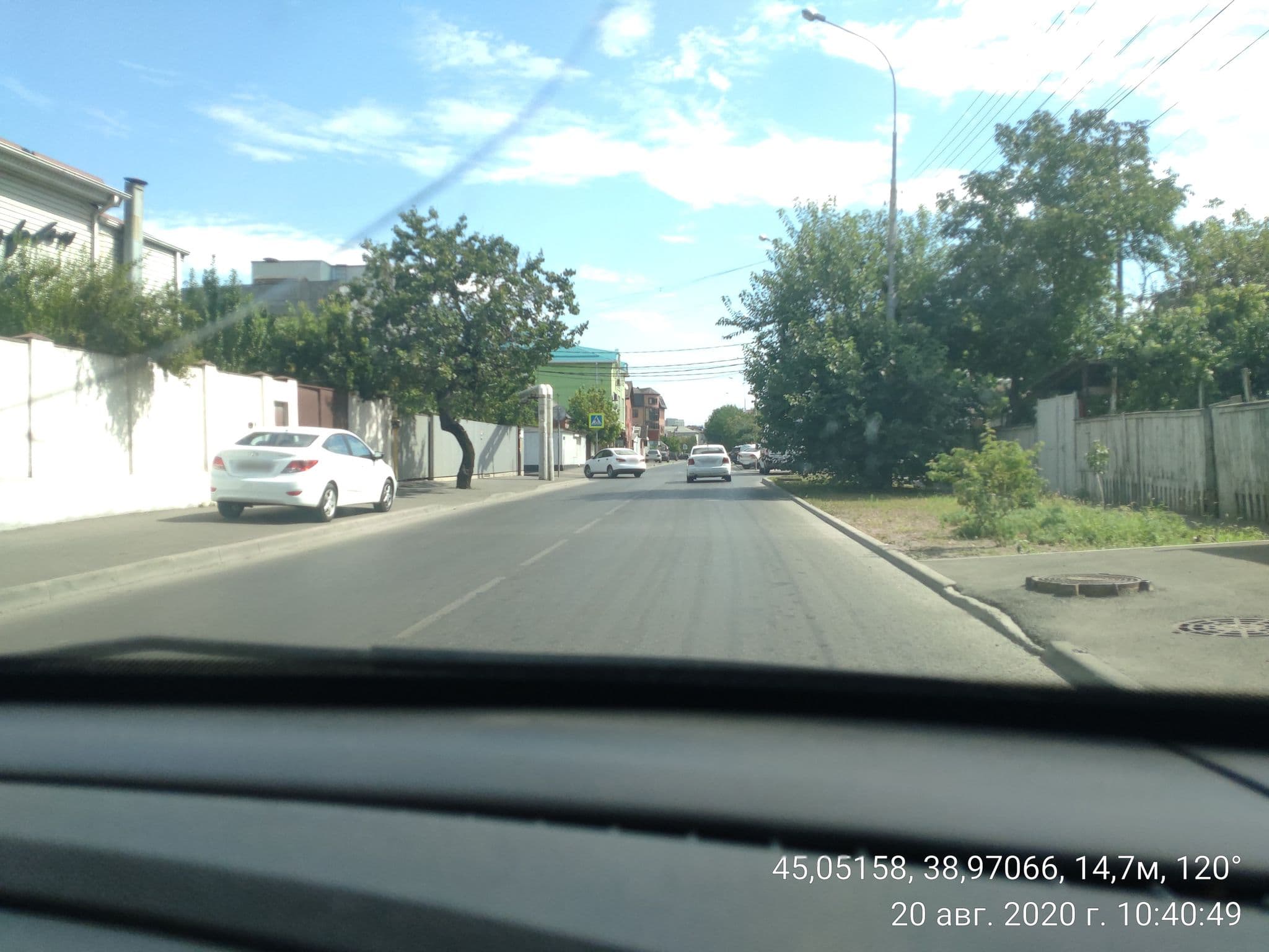 Street view near Gold inn Garden, Krasnodar — © xangel2net (CC BY-SA · Mapillary)