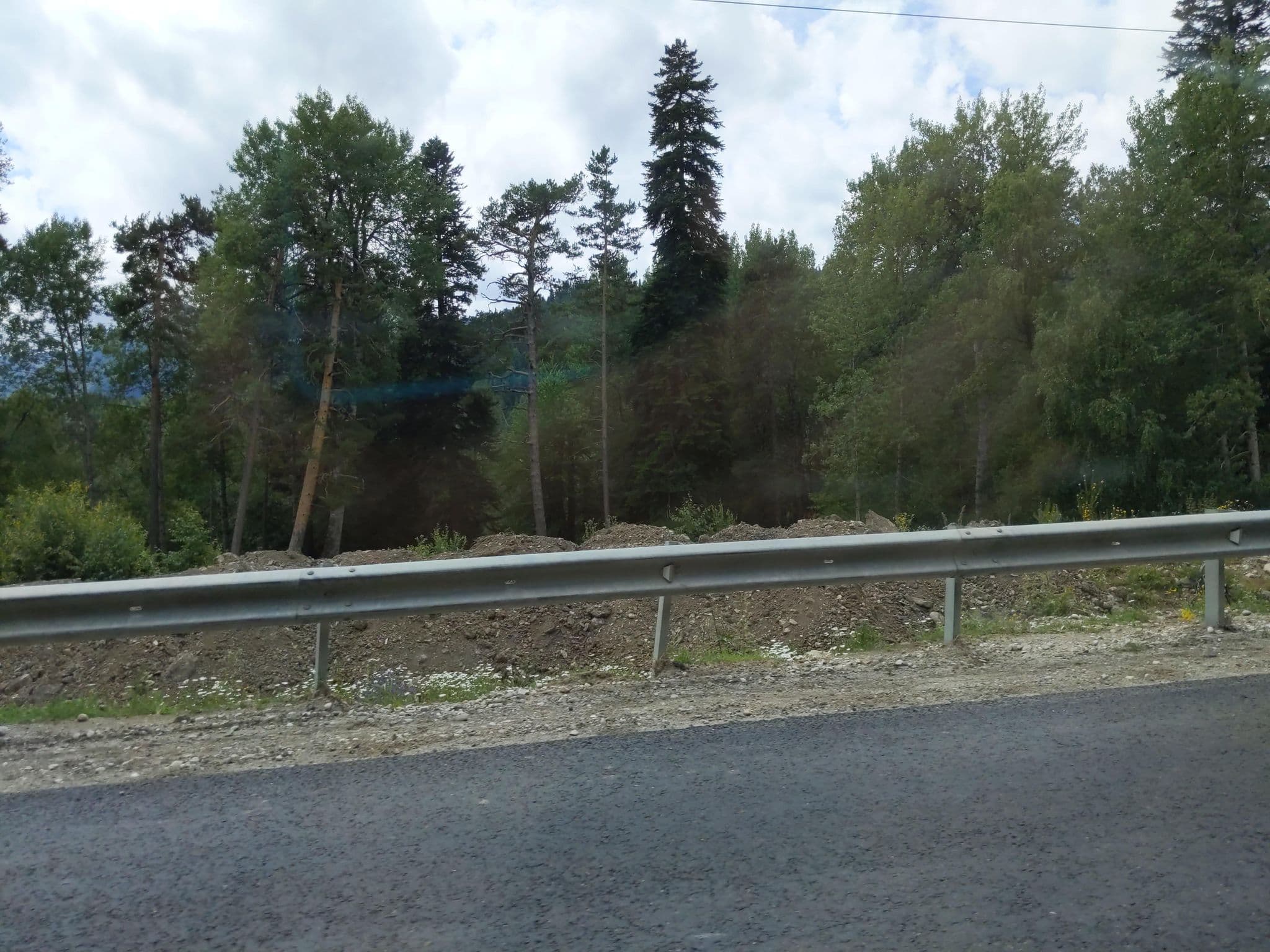 Street view near SkyWood, Nizhniy Arkhyz