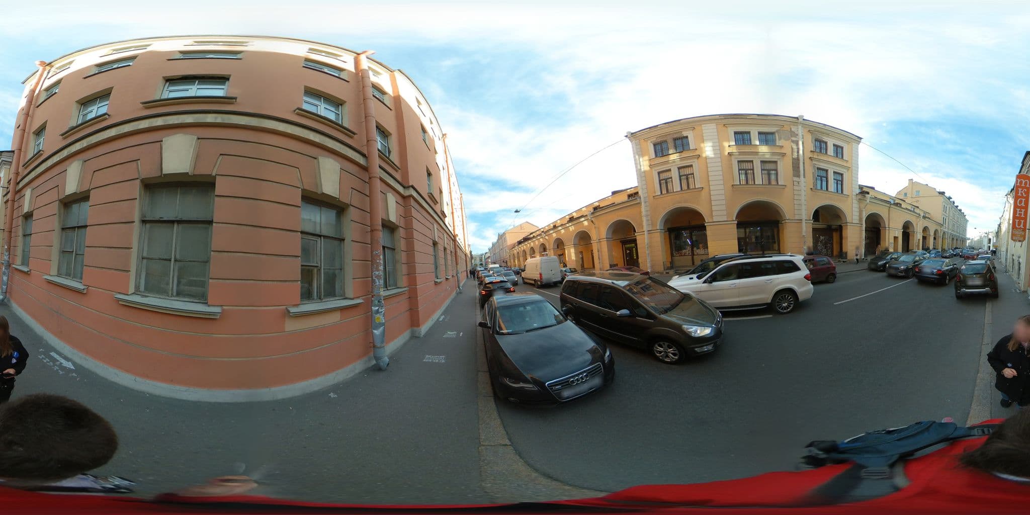 Street view near Friends, Saint Petersburg — © vlivyur (CC BY-SA · Mapillary)