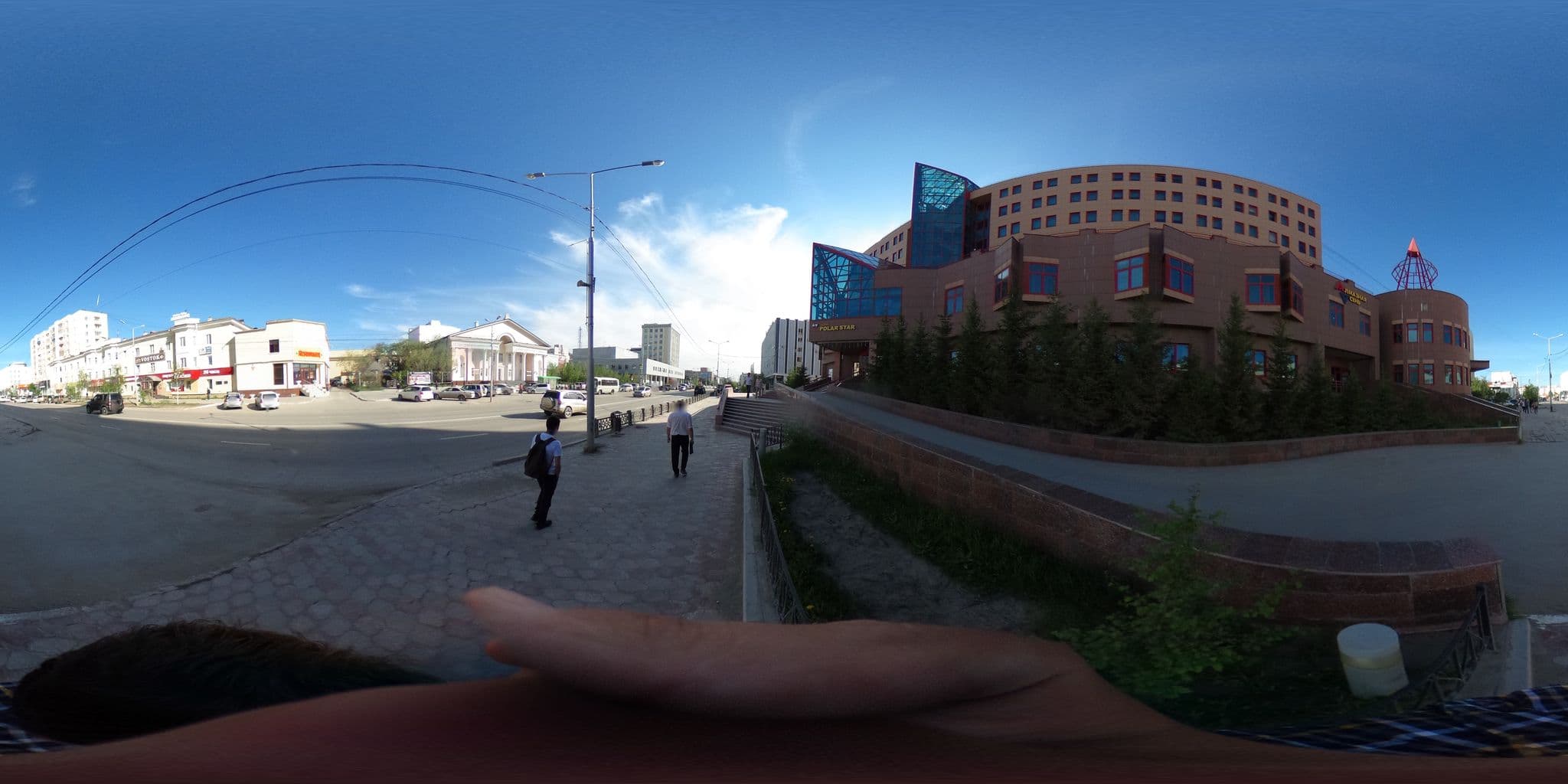 Street view near Azimut, Yakutsk — © trolleway (CC BY-SA · Mapillary)