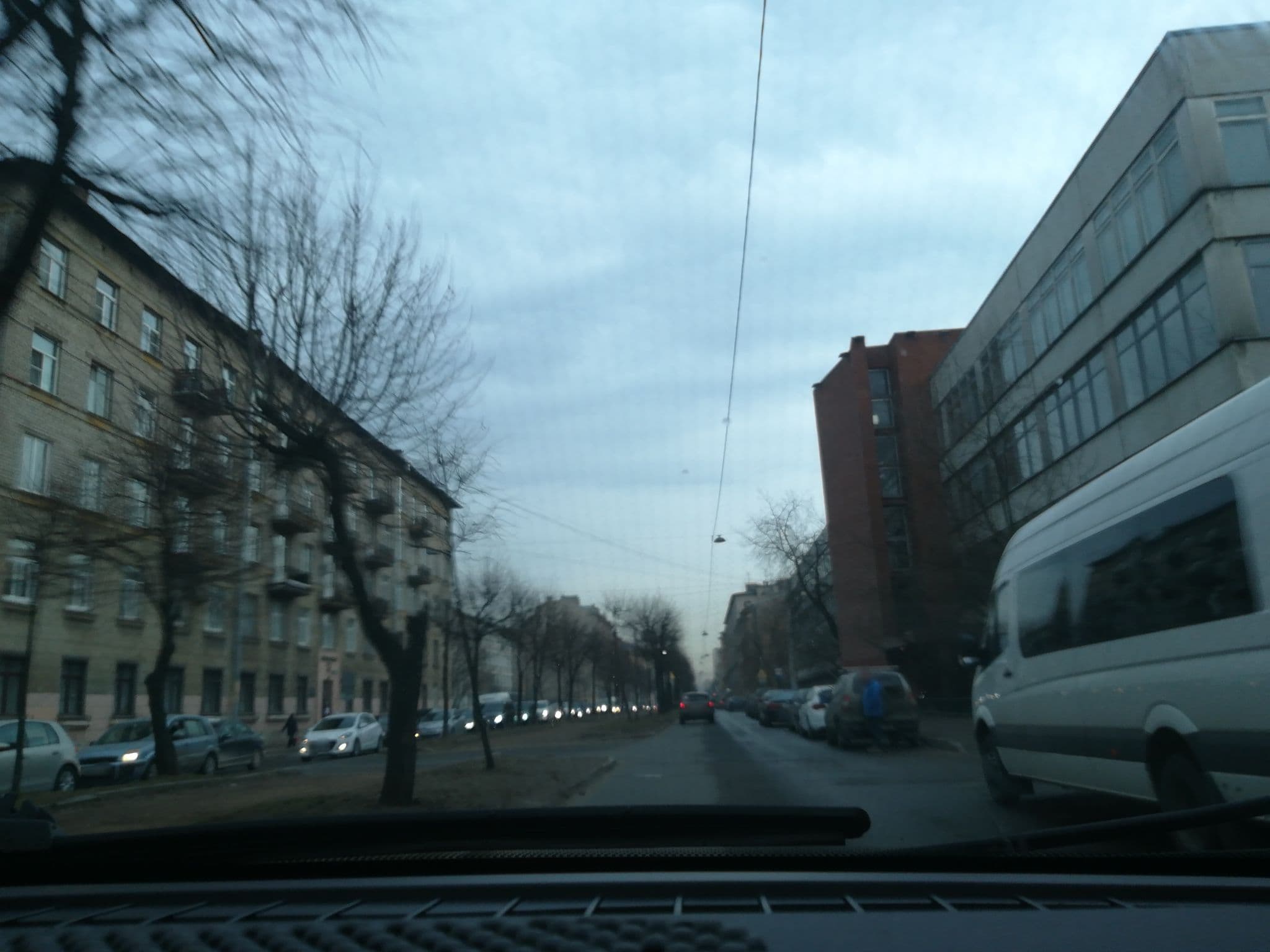 Street view near AventInn, Vasyl'evsky Ostrov — © dvd73 (CC BY-SA · Mapillary)