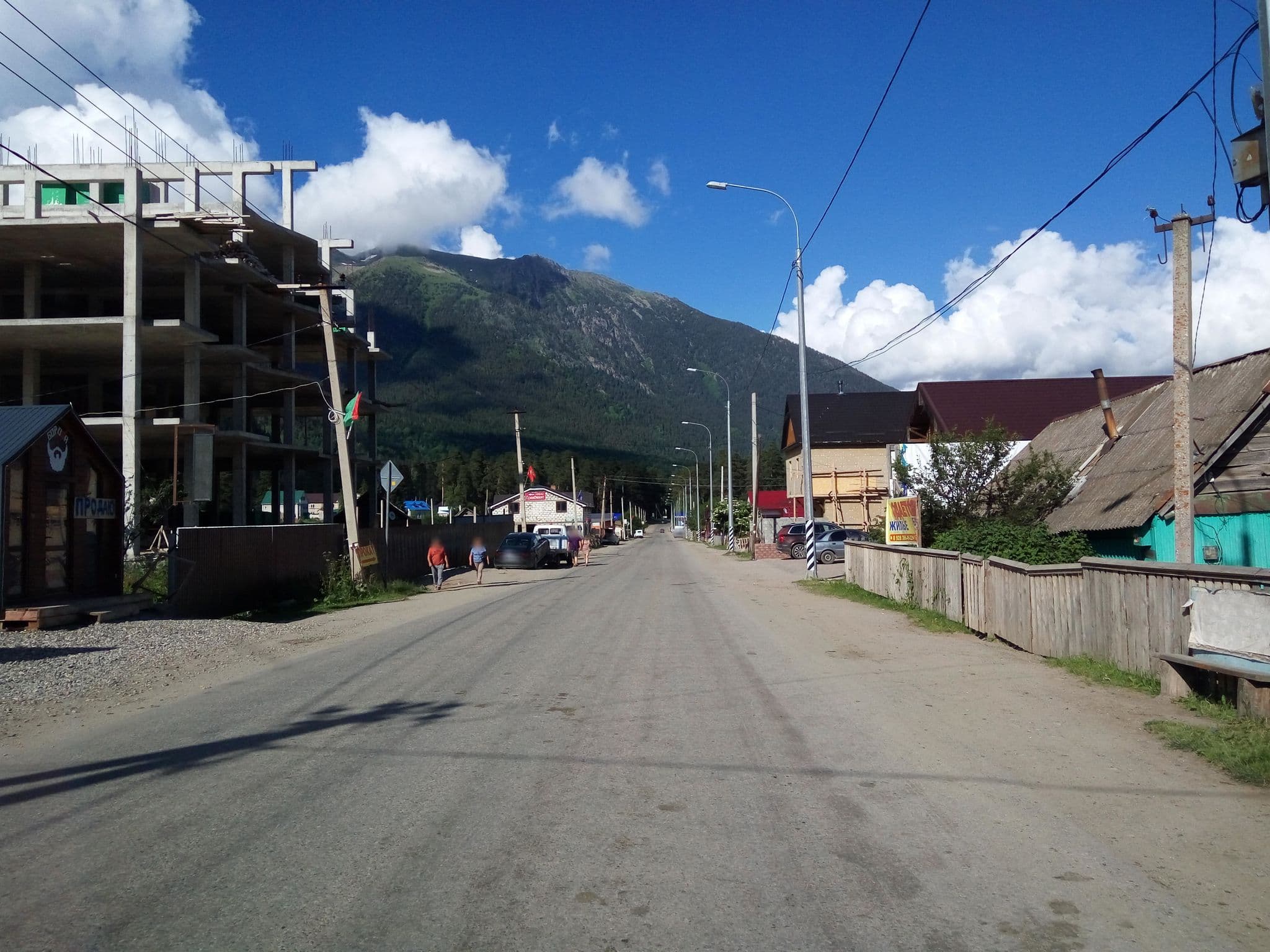 Street view near Villa Arkhyz-gold, Nizhniy Arkhyz
