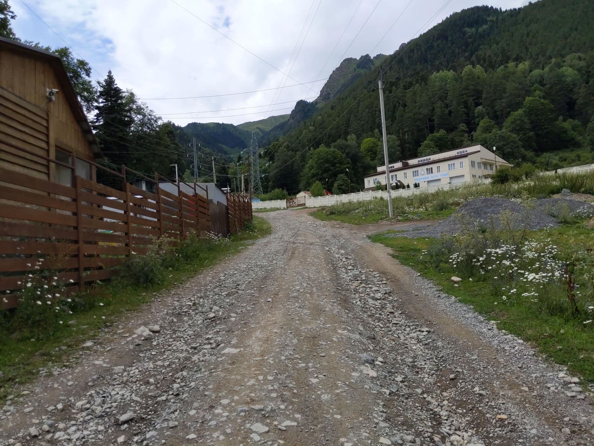Street view near Корпус №2, Nizhniy Arkhyz