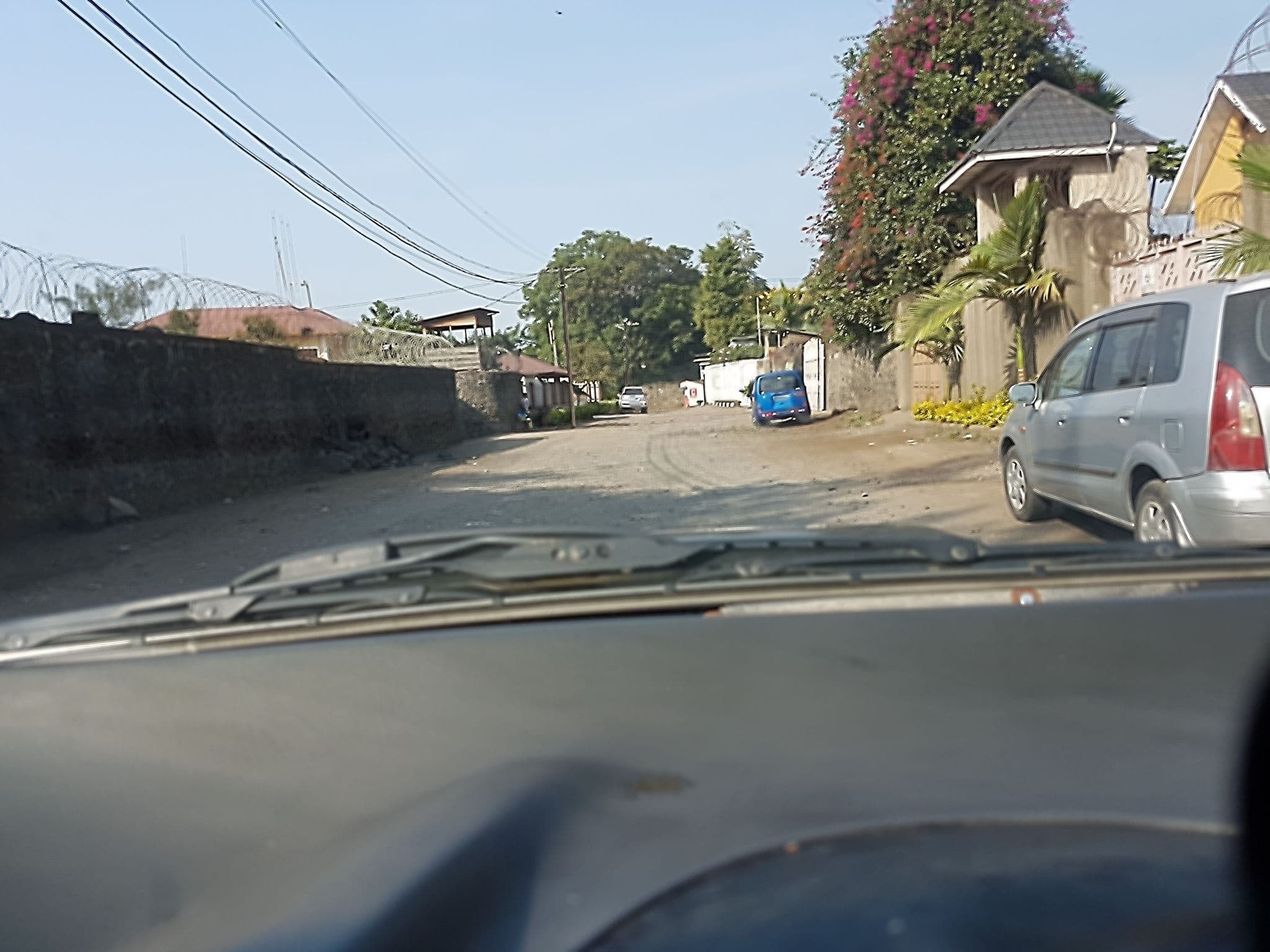 Street view near Chère Hotel, Gisenyi — © dielon (CC BY-SA · Mapillary)