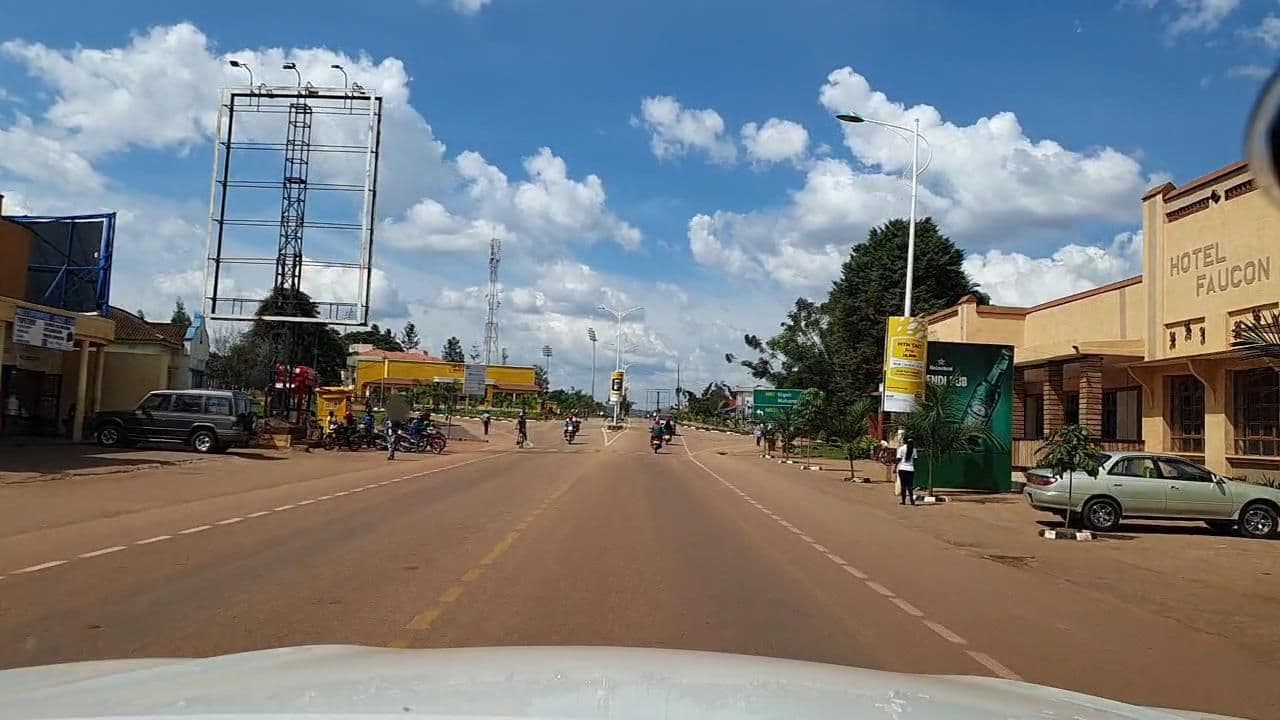 Street view near Hôtel Faucon, Butare — © roadroid (CC BY-SA · Mapillary)