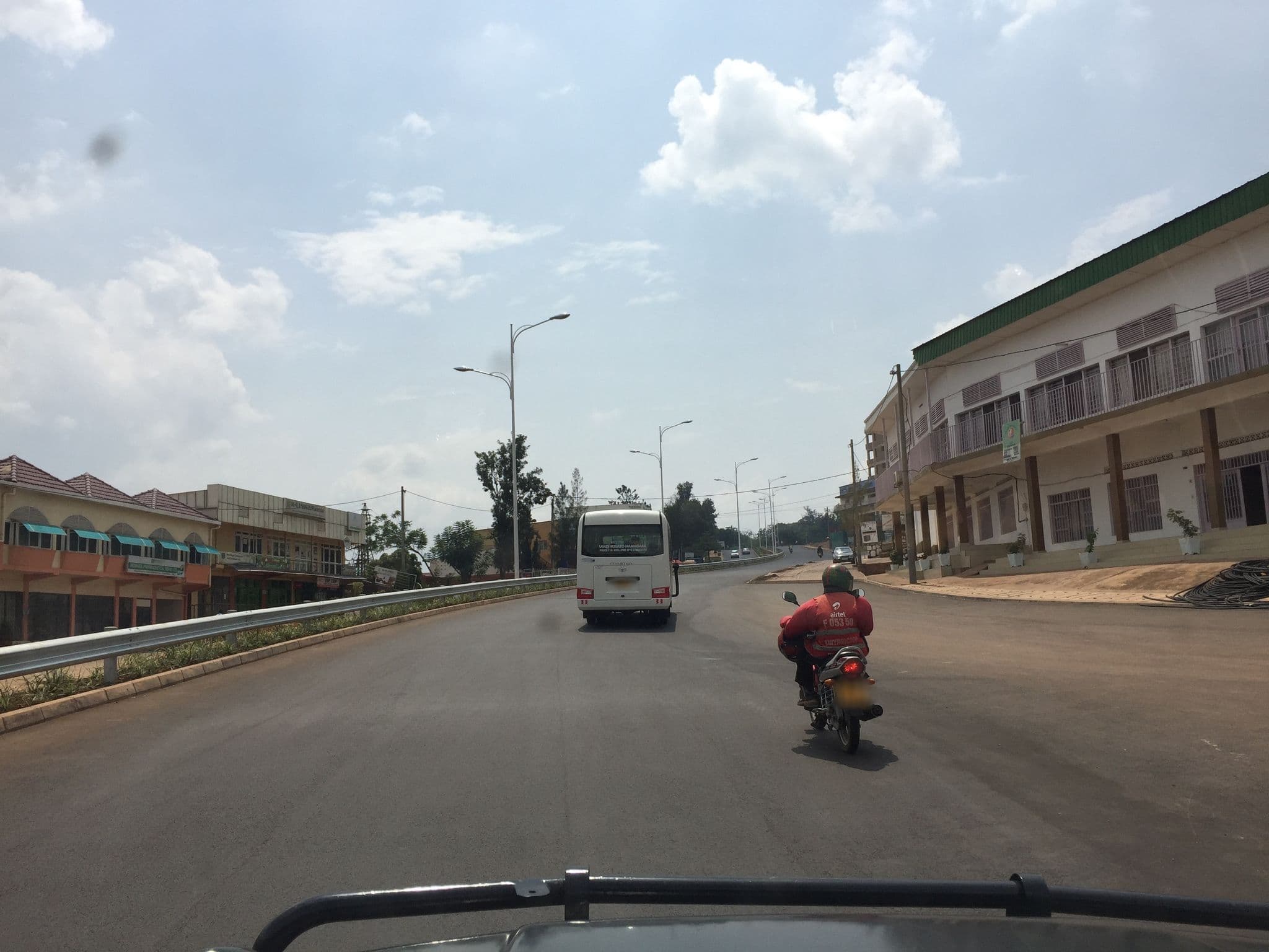 Street view near Smart inn, Kigali