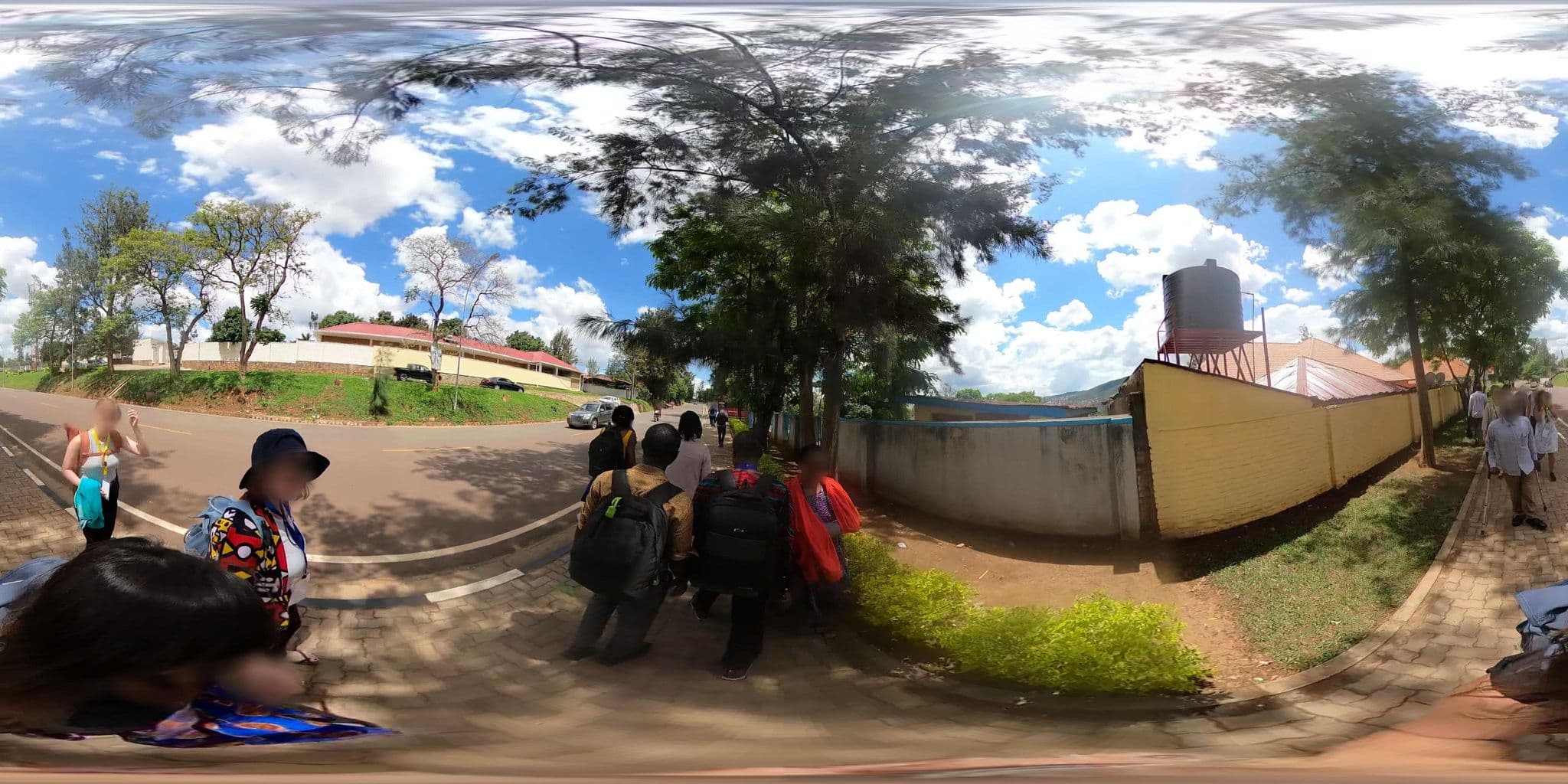 Street view near Humble Guest House, Kigali
