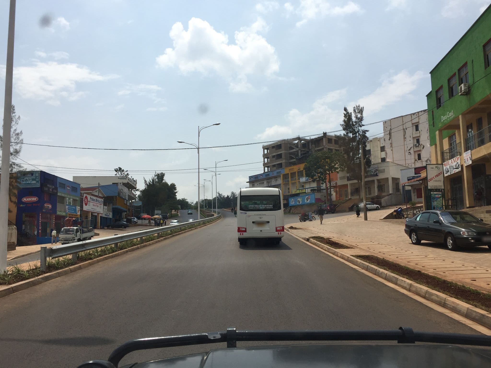 Street view near Oxygen Restaurant & Bar, Kigali