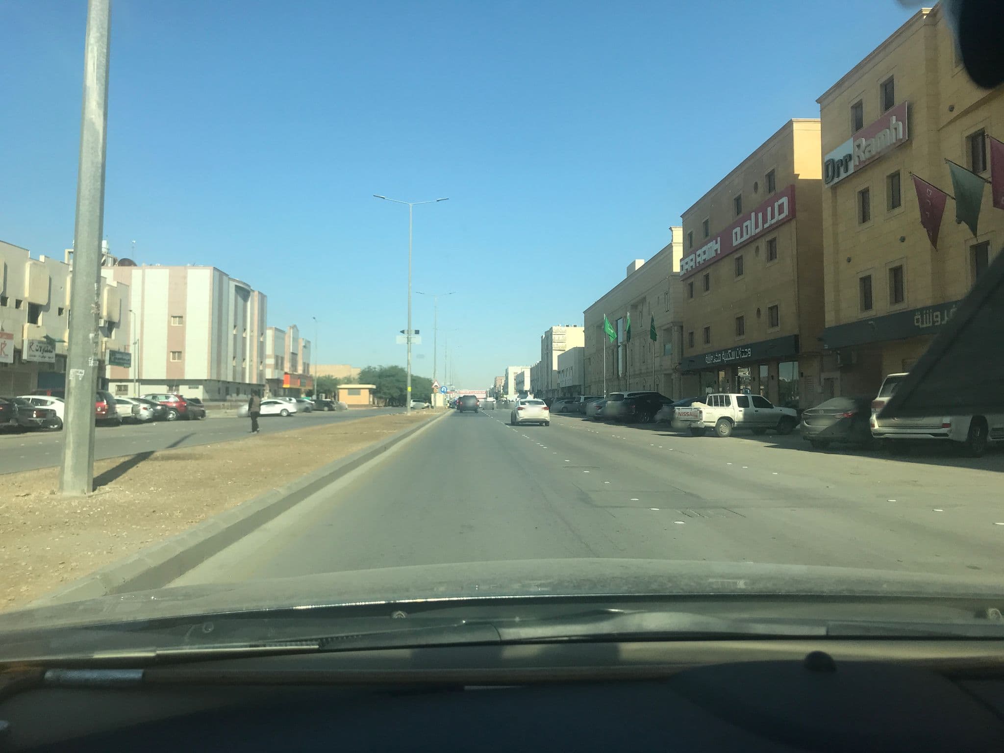 Street view near درر رامه للوحدات السكنية فرع 5, Riyadh — © mjoodealtamimi (CC BY-SA · Mapillary)