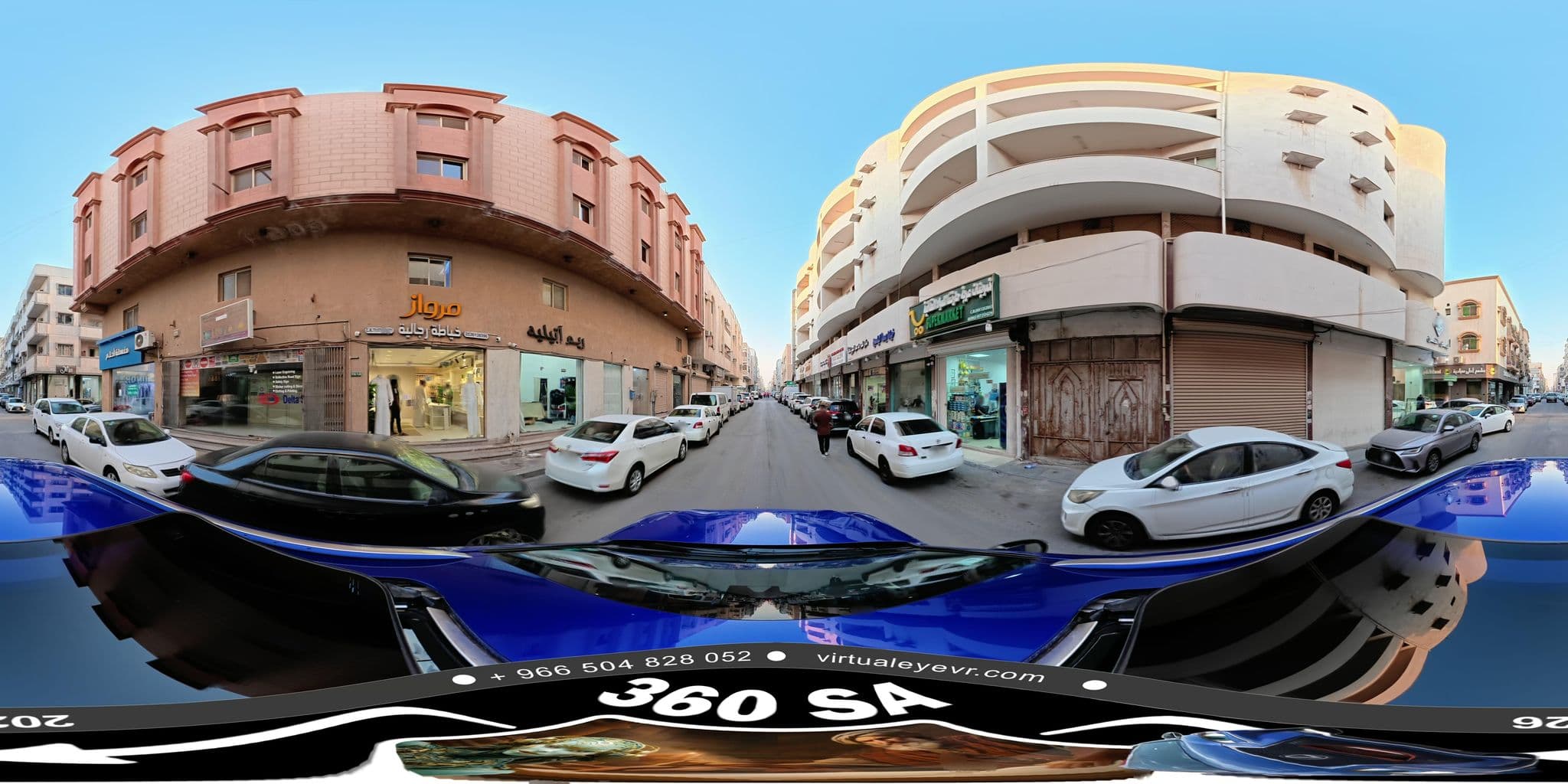 Street view near Shumaliya camp, Khobar — © mahmoud12 (CC BY-SA · Mapillary)
