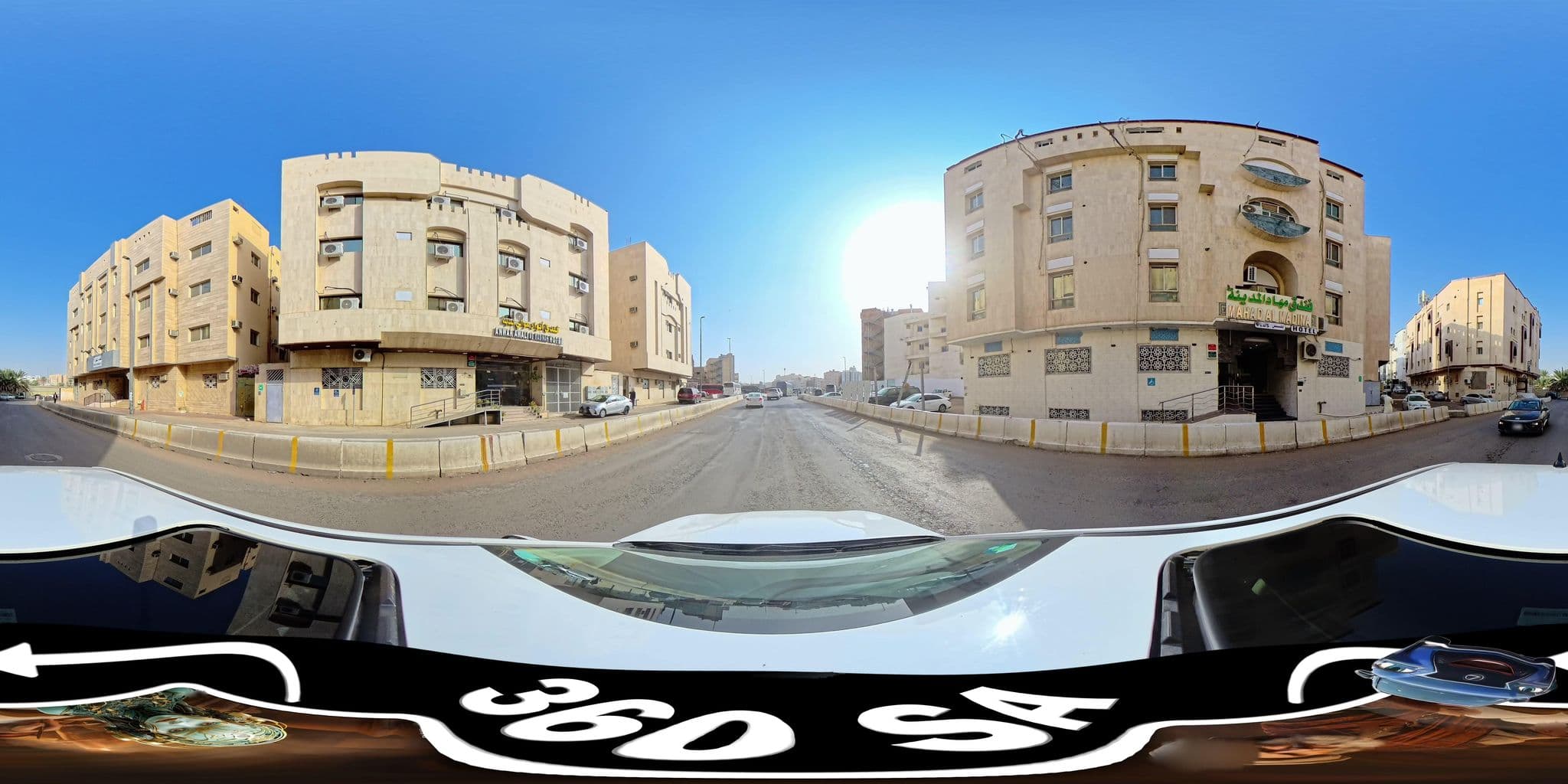 Street view near Anwar al Awali, Madinah — © mahmoud12 (CC BY-SA · Mapillary)