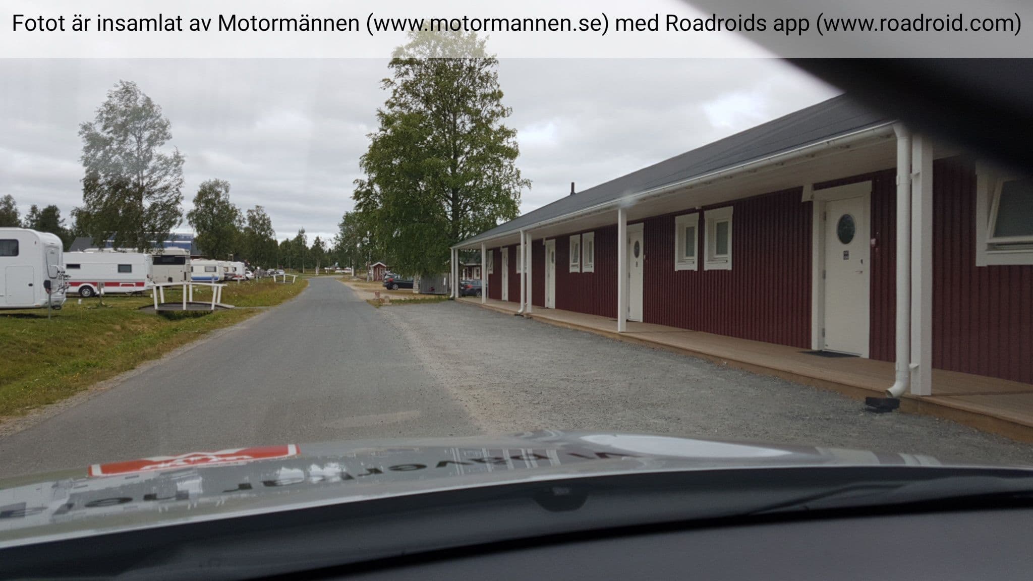 Street view near Hotell Kukkolaforsen, Marielund — © roadroid (CC BY-SA · Mapillary)