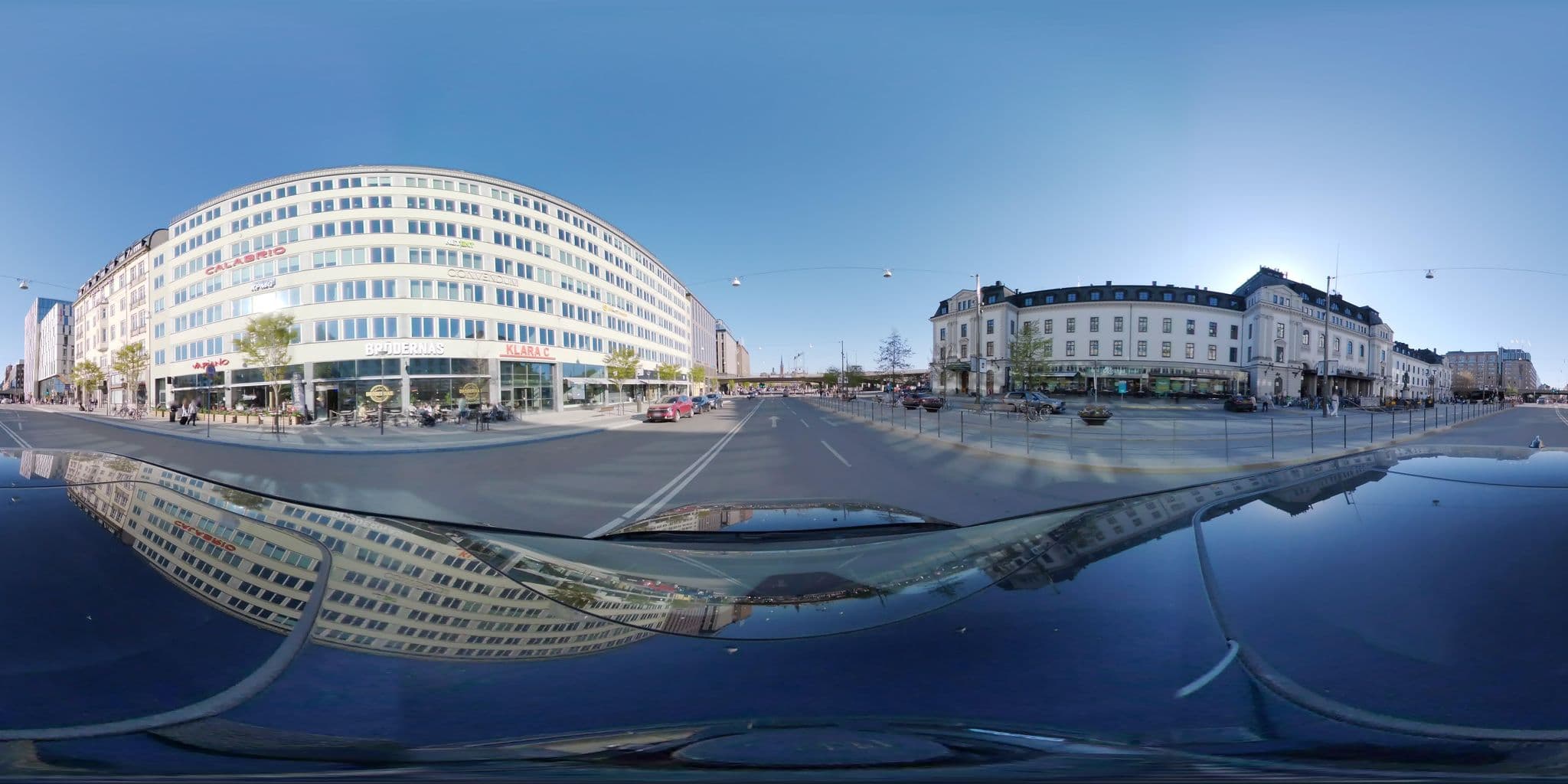 Street view near Thon Hotel Vasa, Stockholm — © bruno360 (CC BY-SA · Mapillary)