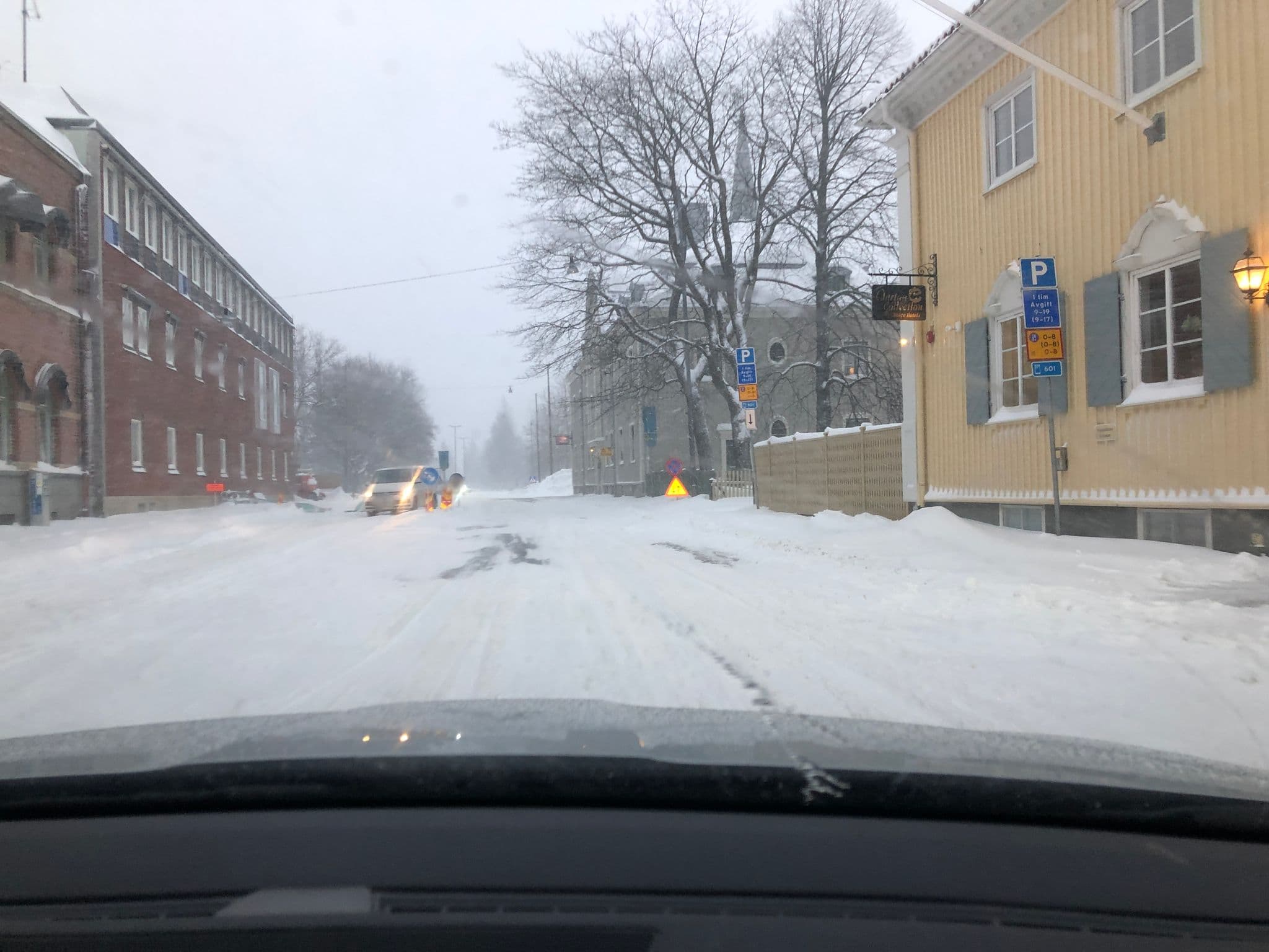 Street view near Home Hotel Uman, Umeå — © adville (CC BY-SA · Mapillary)