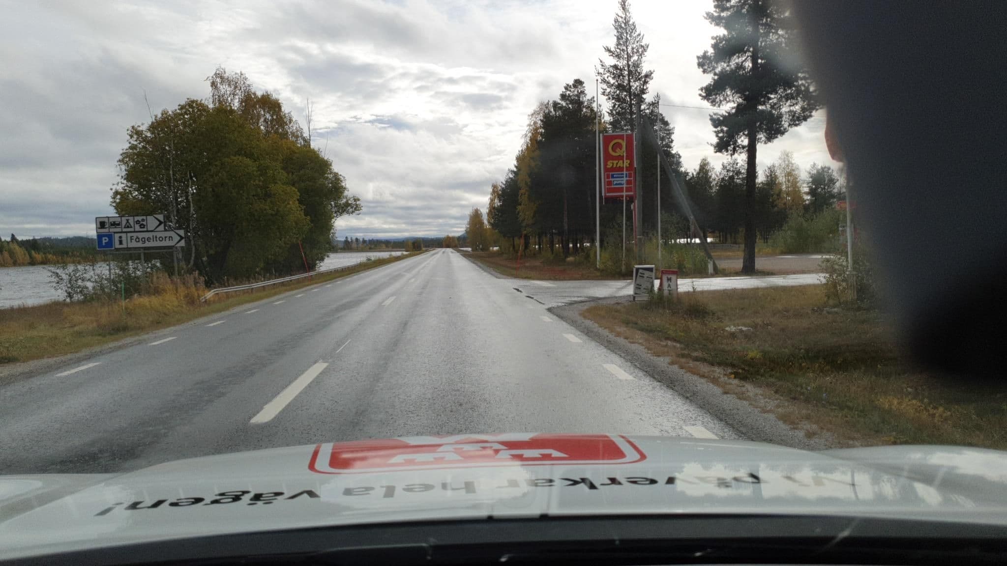 Street view near Kattisavans Camping, Lycksele — © roadroid (CC BY-SA · Mapillary)