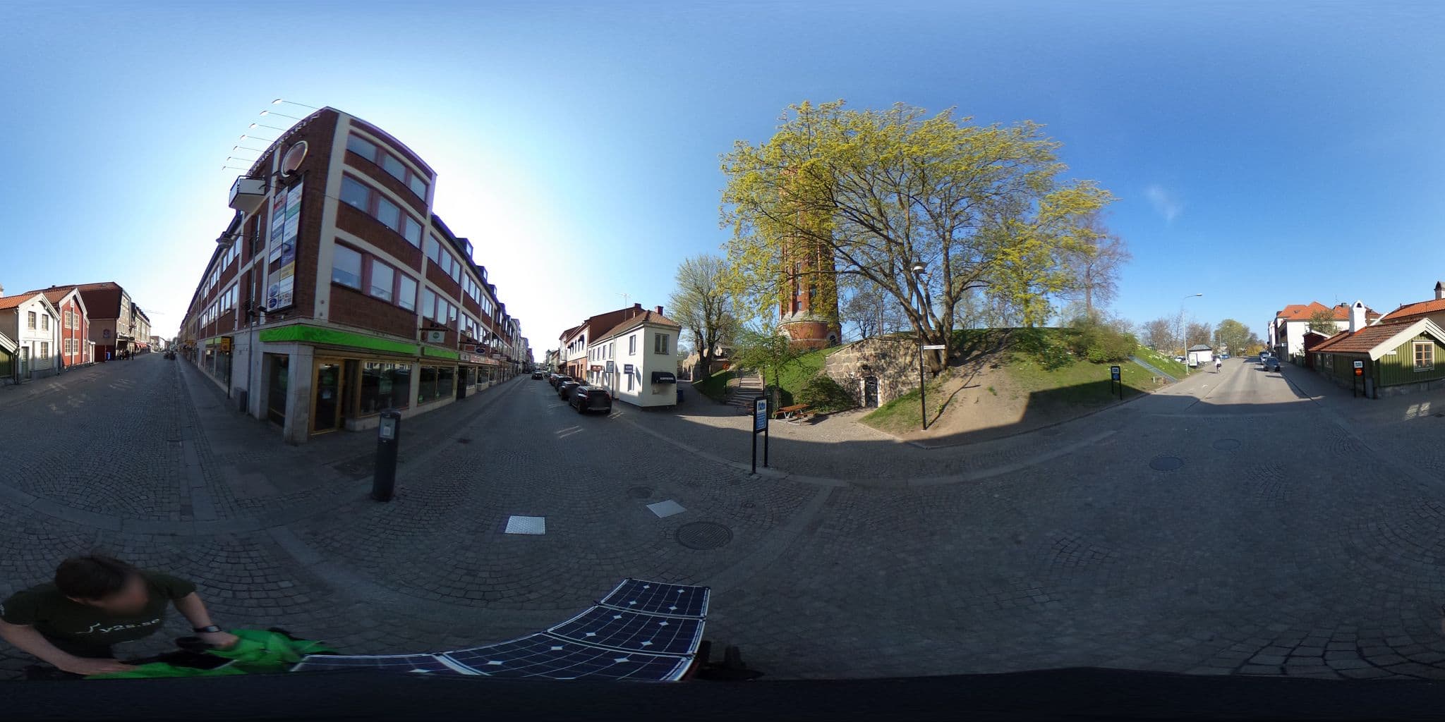 Street view near Best Western Hotell Kalmarsund, Kalmar — © ainali (CC BY-SA · Mapillary)