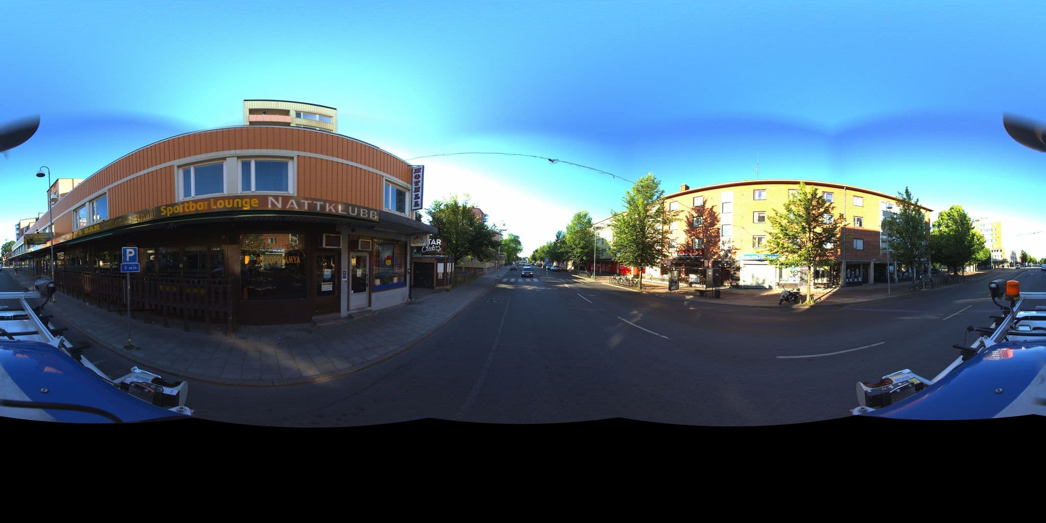 Street view near Hotell Aveny, Gävle — © gavlekommun (CC BY-SA · Mapillary)