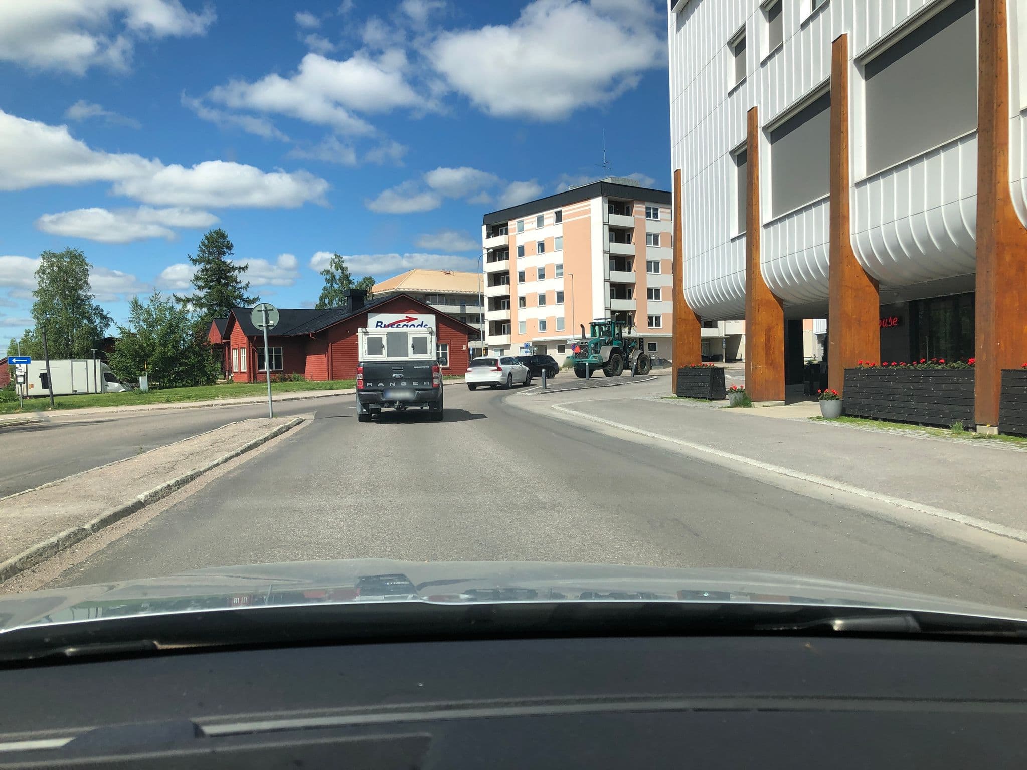 Street view near Grand Hotel Lapland, Gällivare — © adville (CC BY-SA · Mapillary)