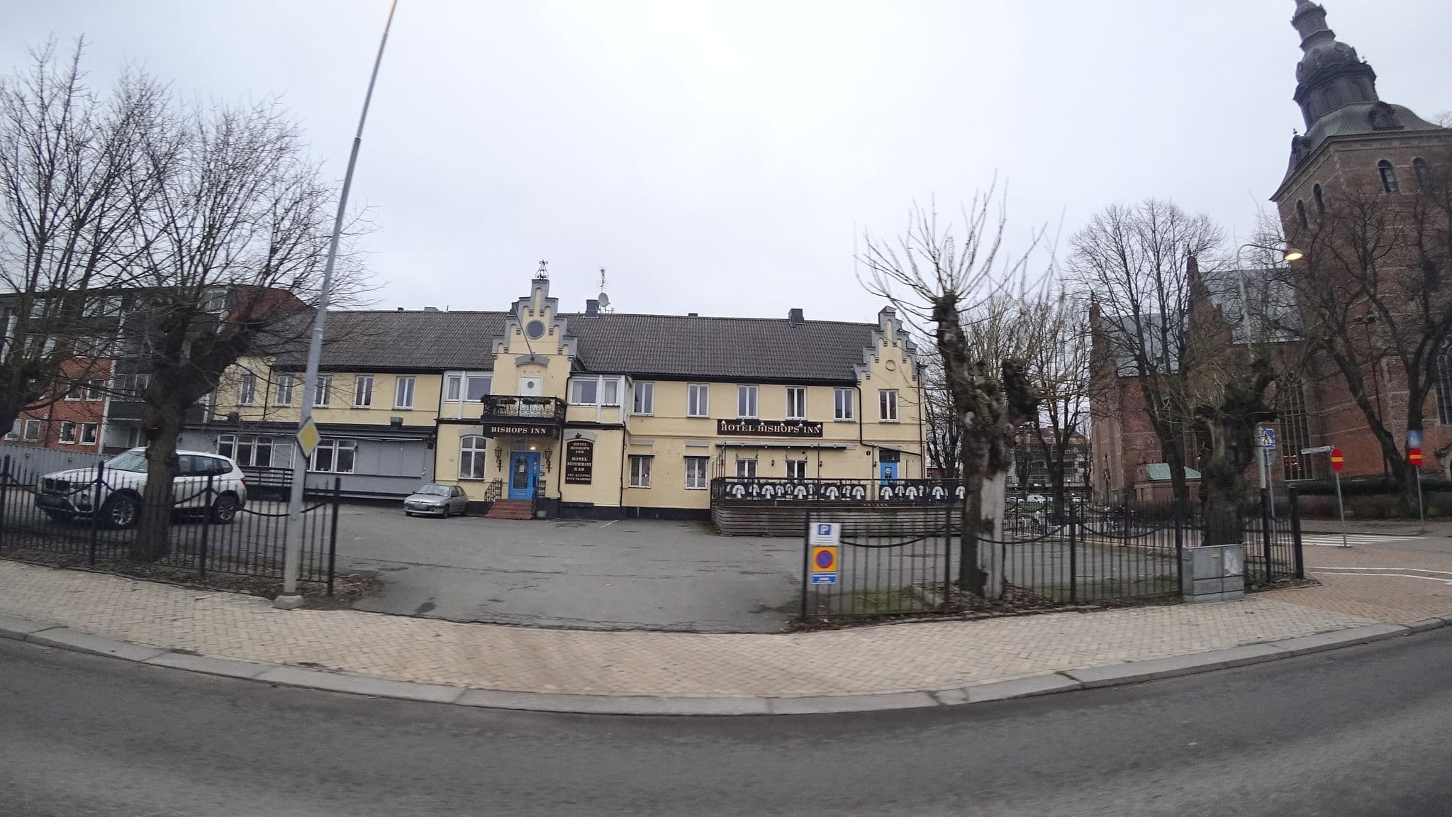 Street view near Hotel Bishops Inn, Kristianstad — © karlmagnus (CC BY-SA · Mapillary)