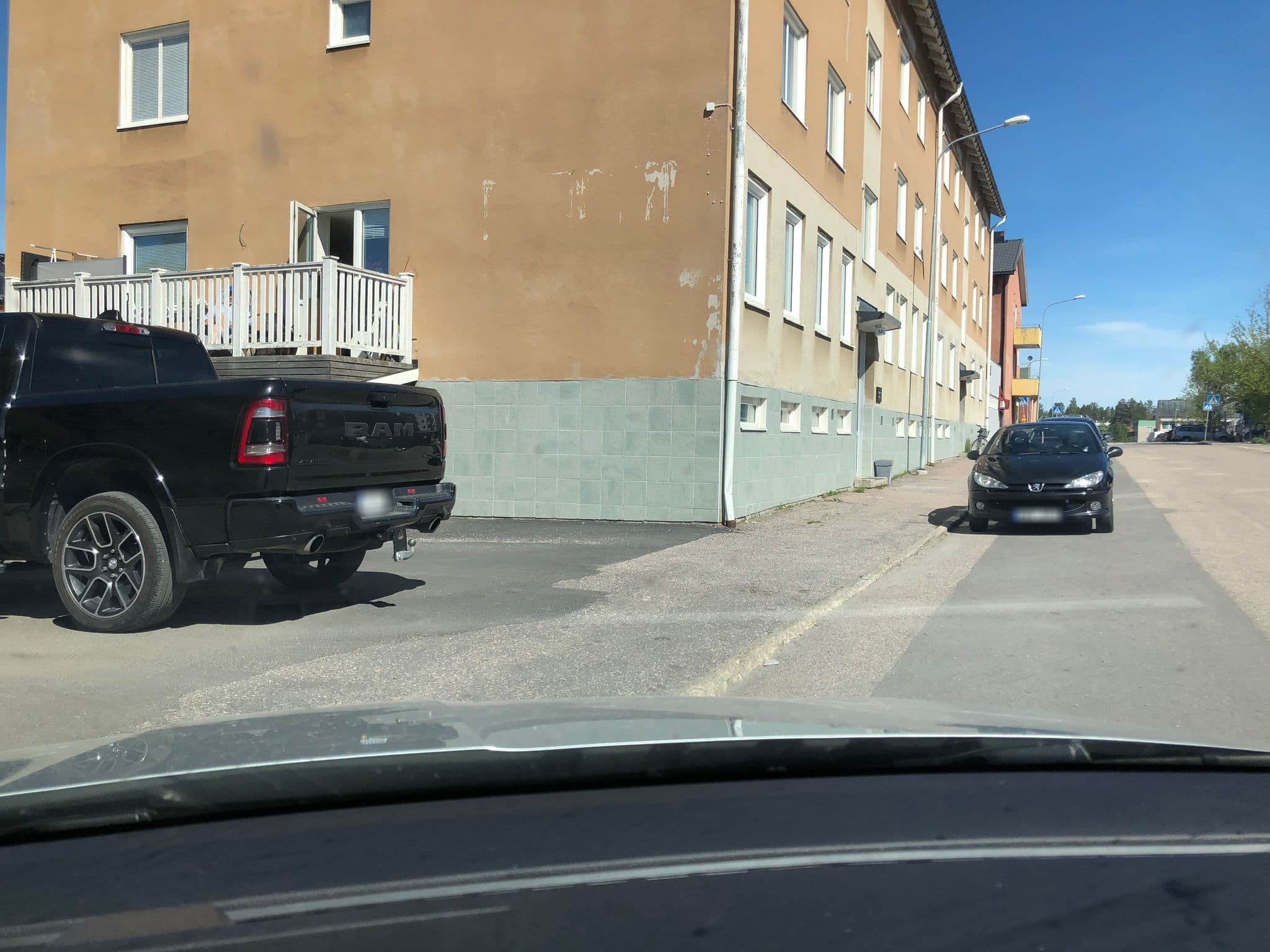 Street view near Hotell Dundret, Gällivare — © adville (CC BY-SA · Mapillary)