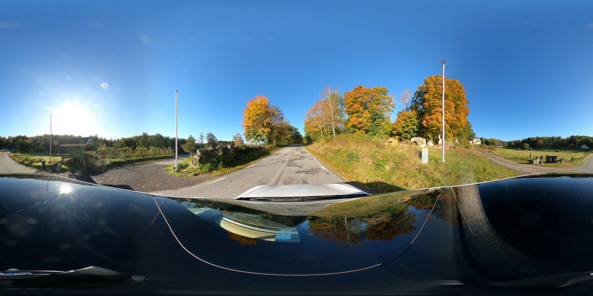 Street view near Ljuvadal Camping & Upplevelser, Mörrum — © peterleth (CC BY-SA · Mapillary)