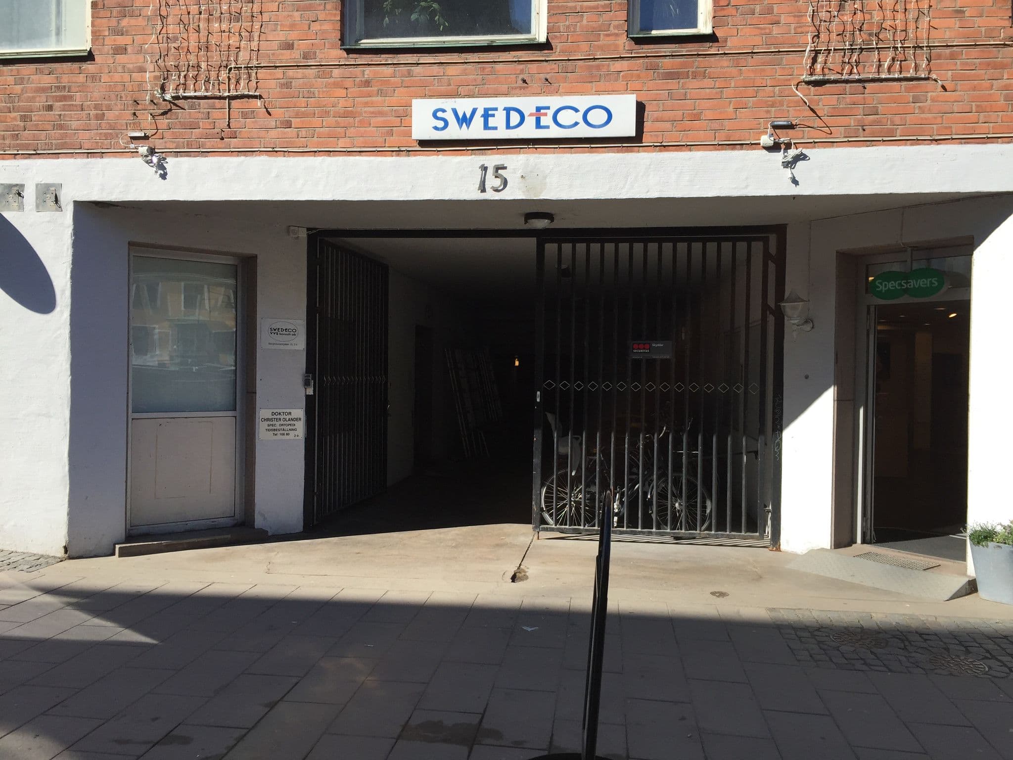 Street view near JA Hotell, Karlskrona — © sosandstrom (CC BY-SA · Mapillary)