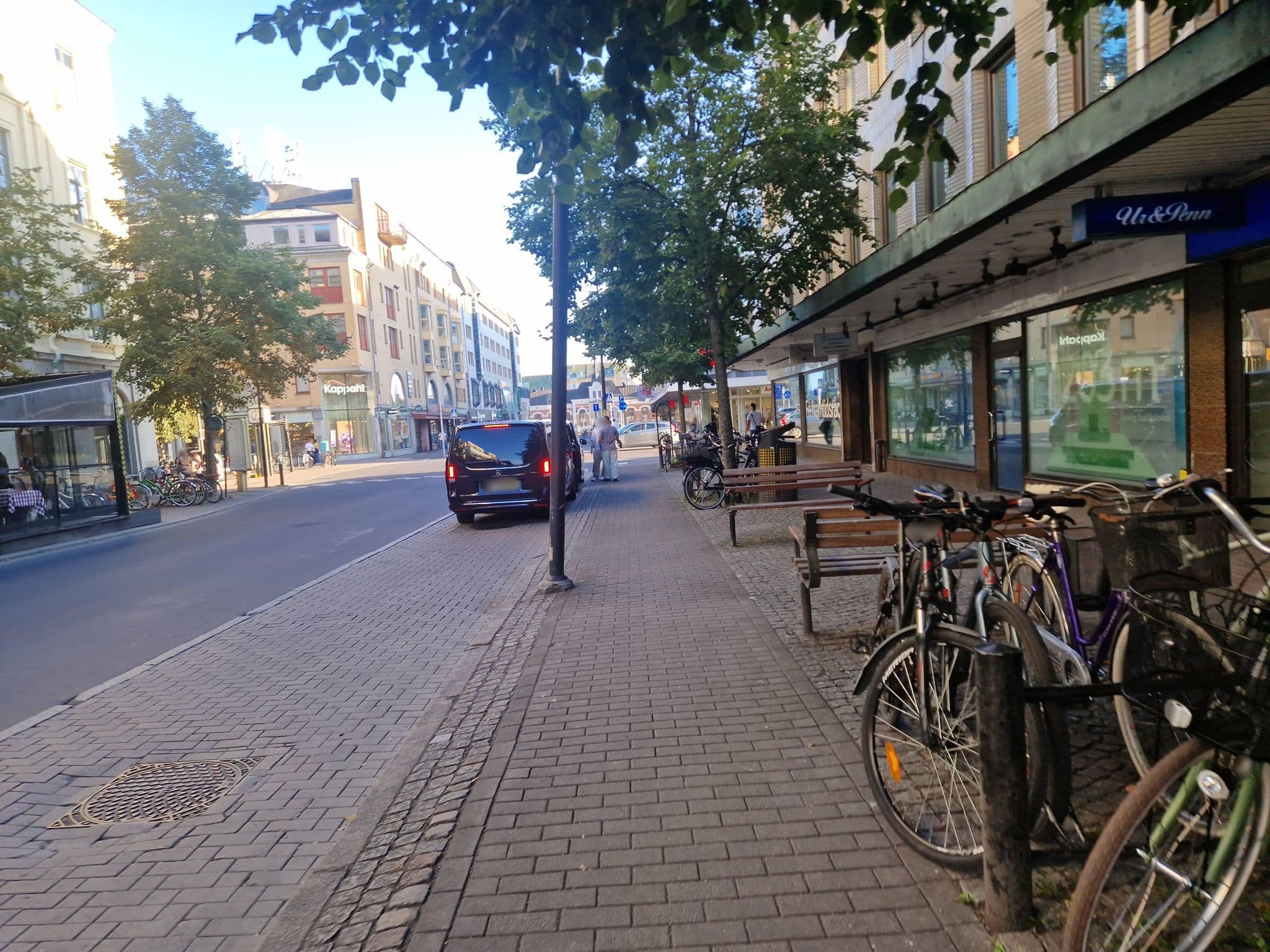 Street view near Carlstad City Hostel, Karlstad — © jopparn (CC BY-SA · Mapillary)